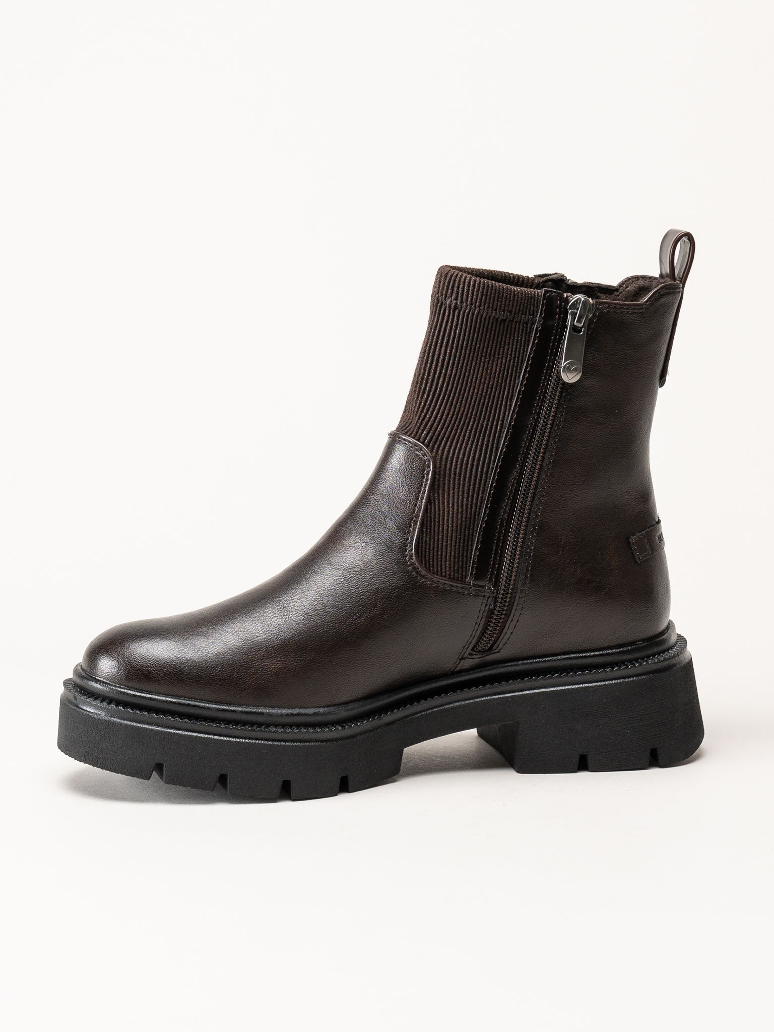 Marco Tozzi - Mörkbruna boots