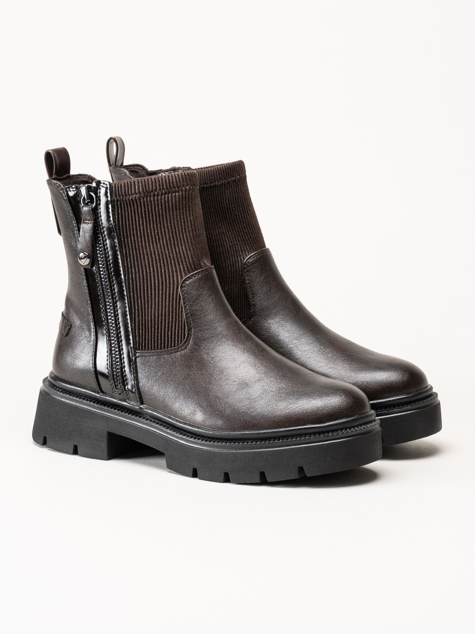 Marco Tozzi - Mörkbruna boots