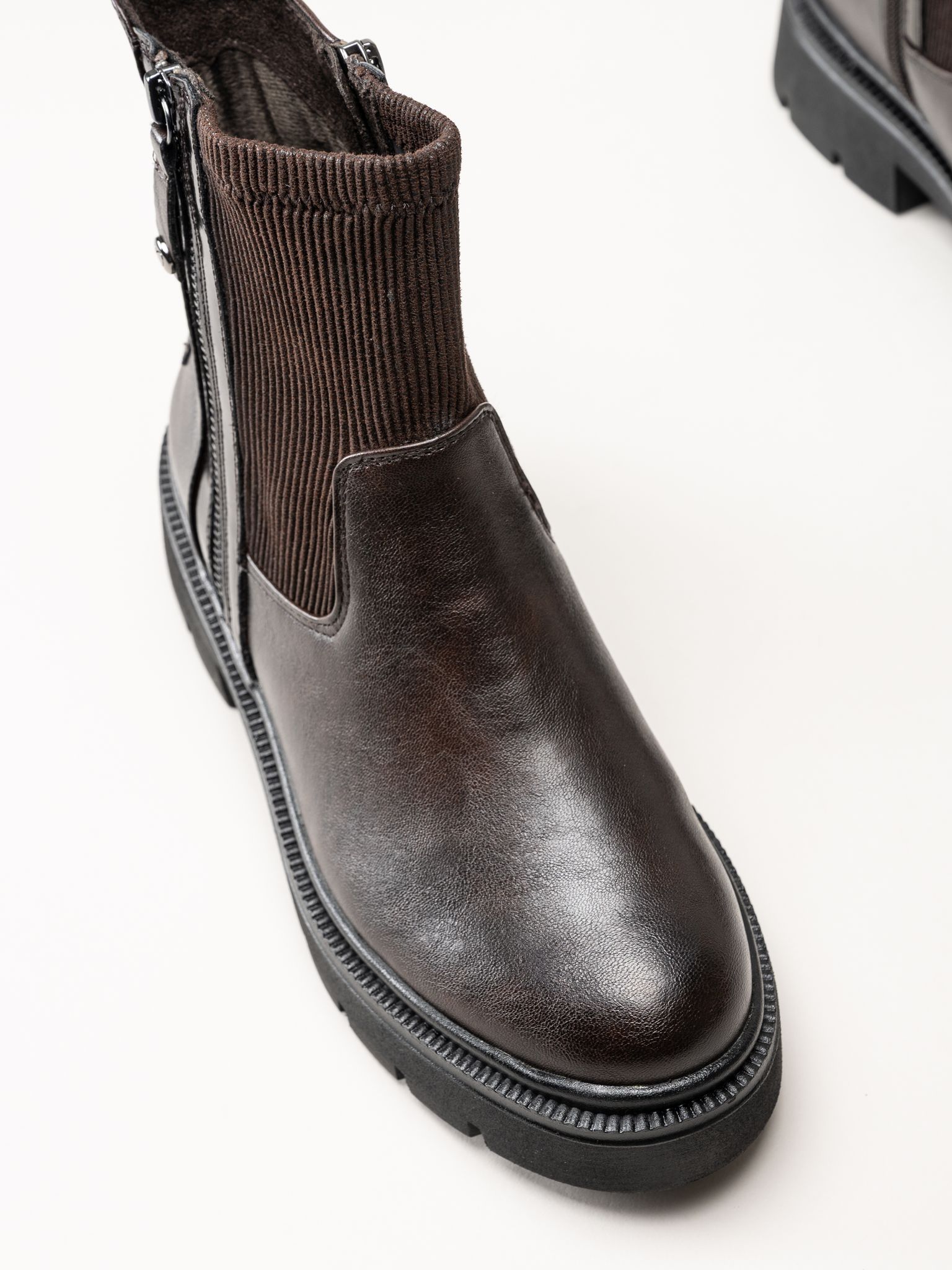 Marco Tozzi - Mörkbruna boots