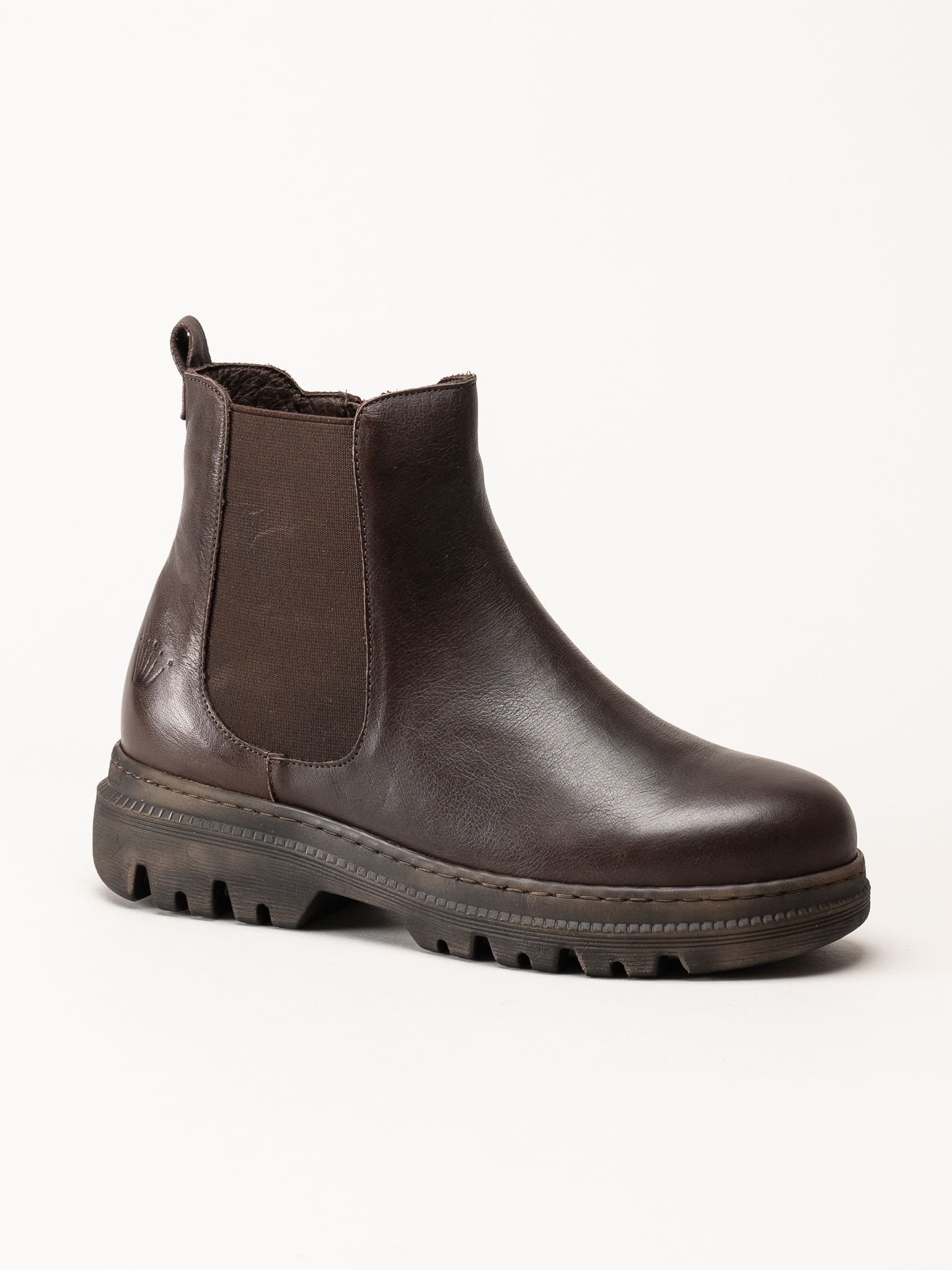 Charlotte of Sweden - Mörkbruna resårboots
