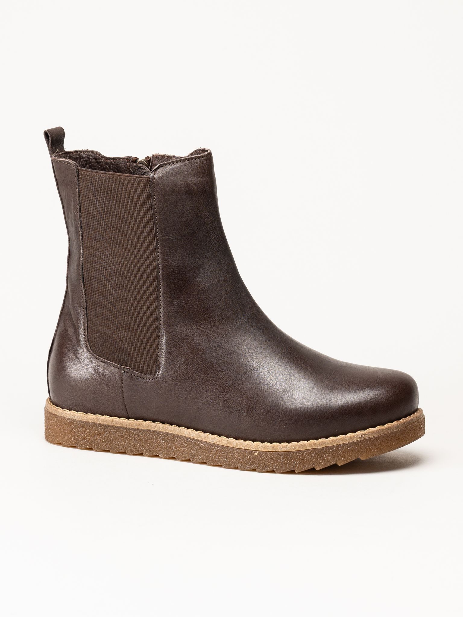 Charlotte of Sweden - Mörkbruna boots