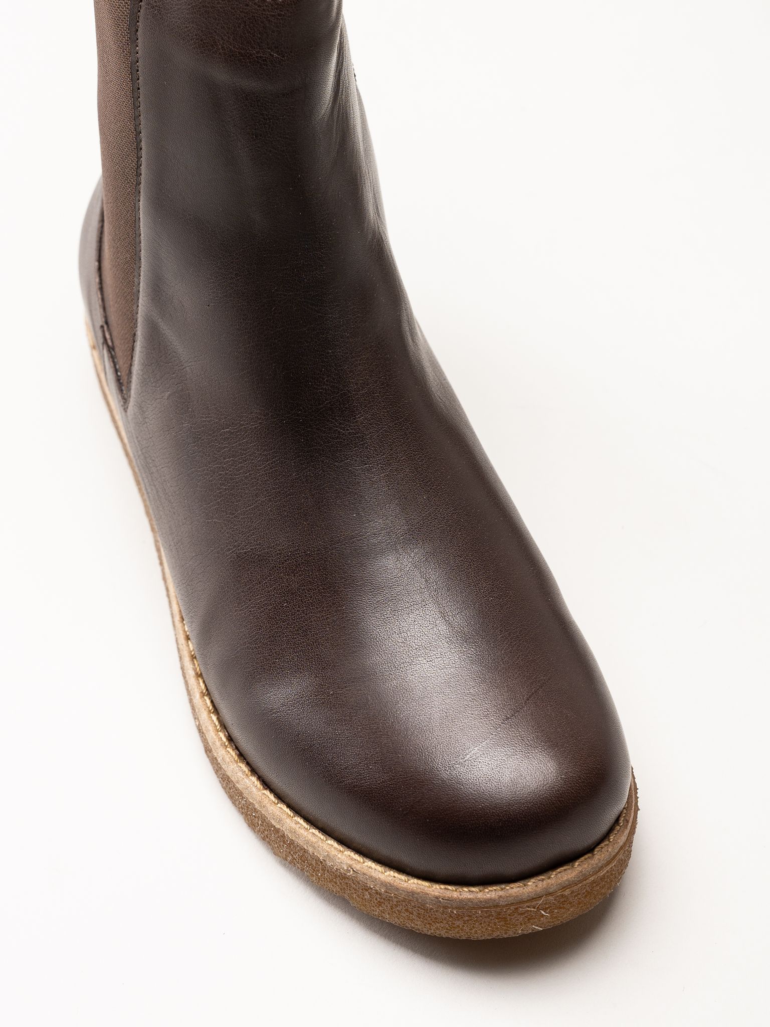 Charlotte of Sweden - Mörkbruna boots