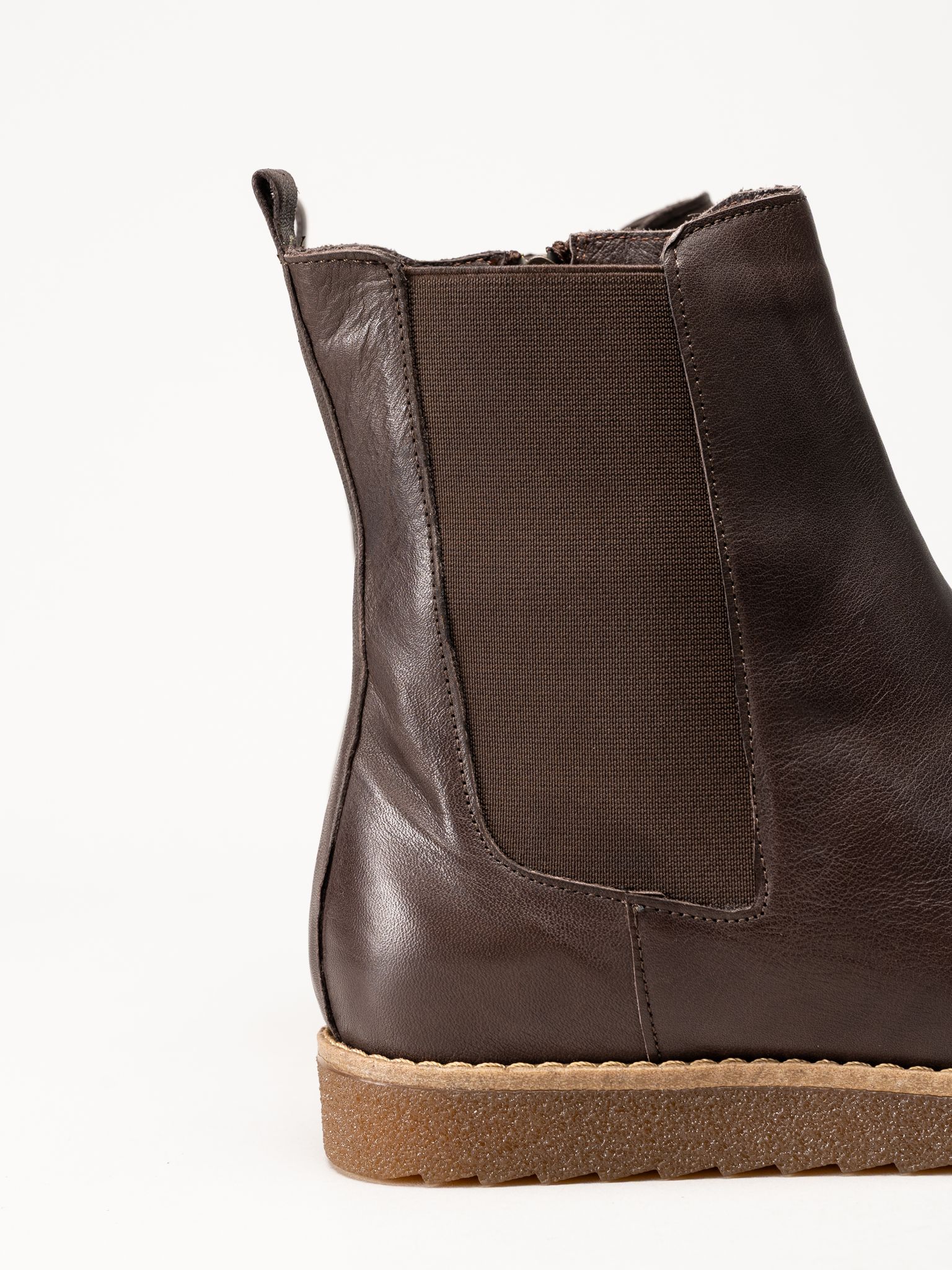 Charlotte of Sweden - Mörkbruna boots