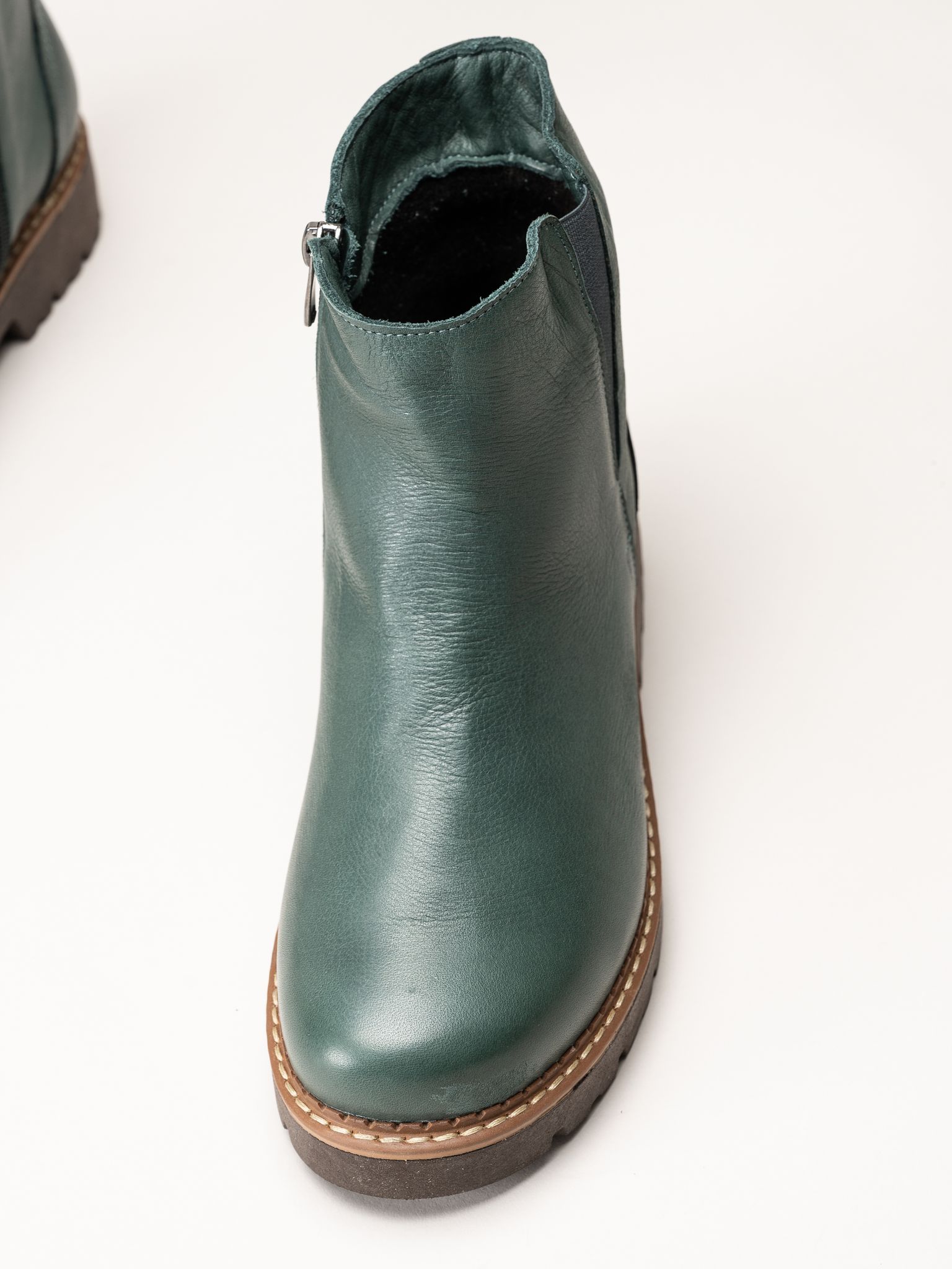 Charlotte of Sweden - Gröna resårboots