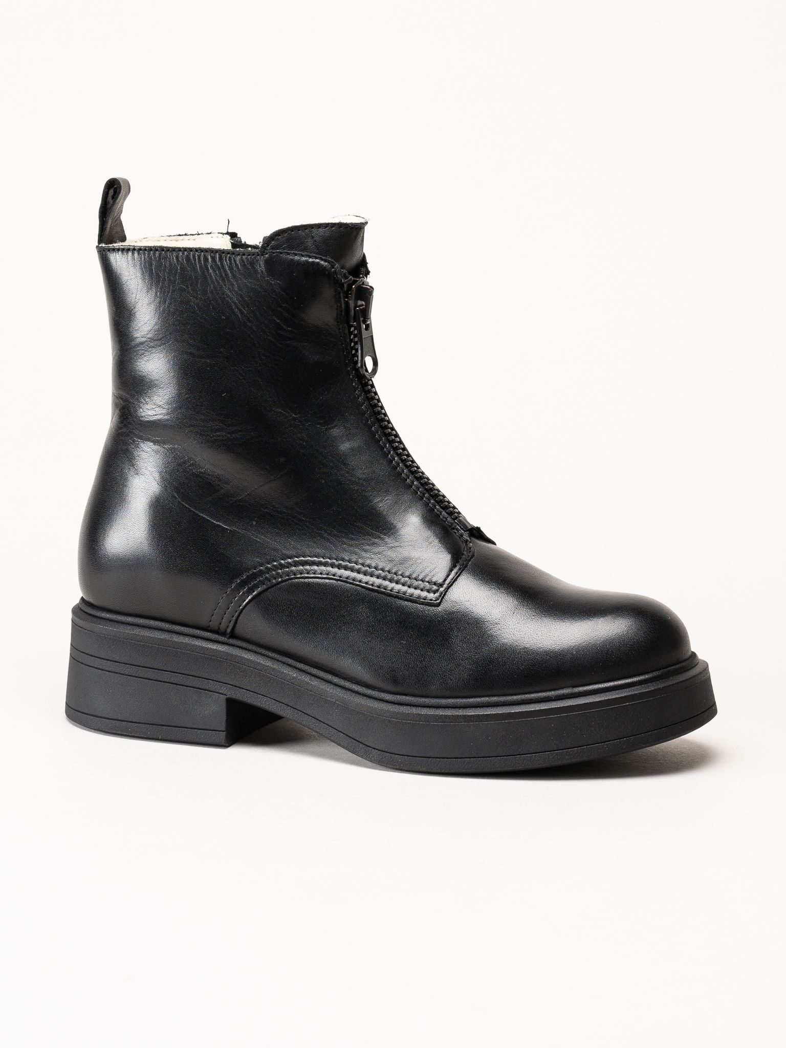 Johnny Bulls - Svarta fodrade boots