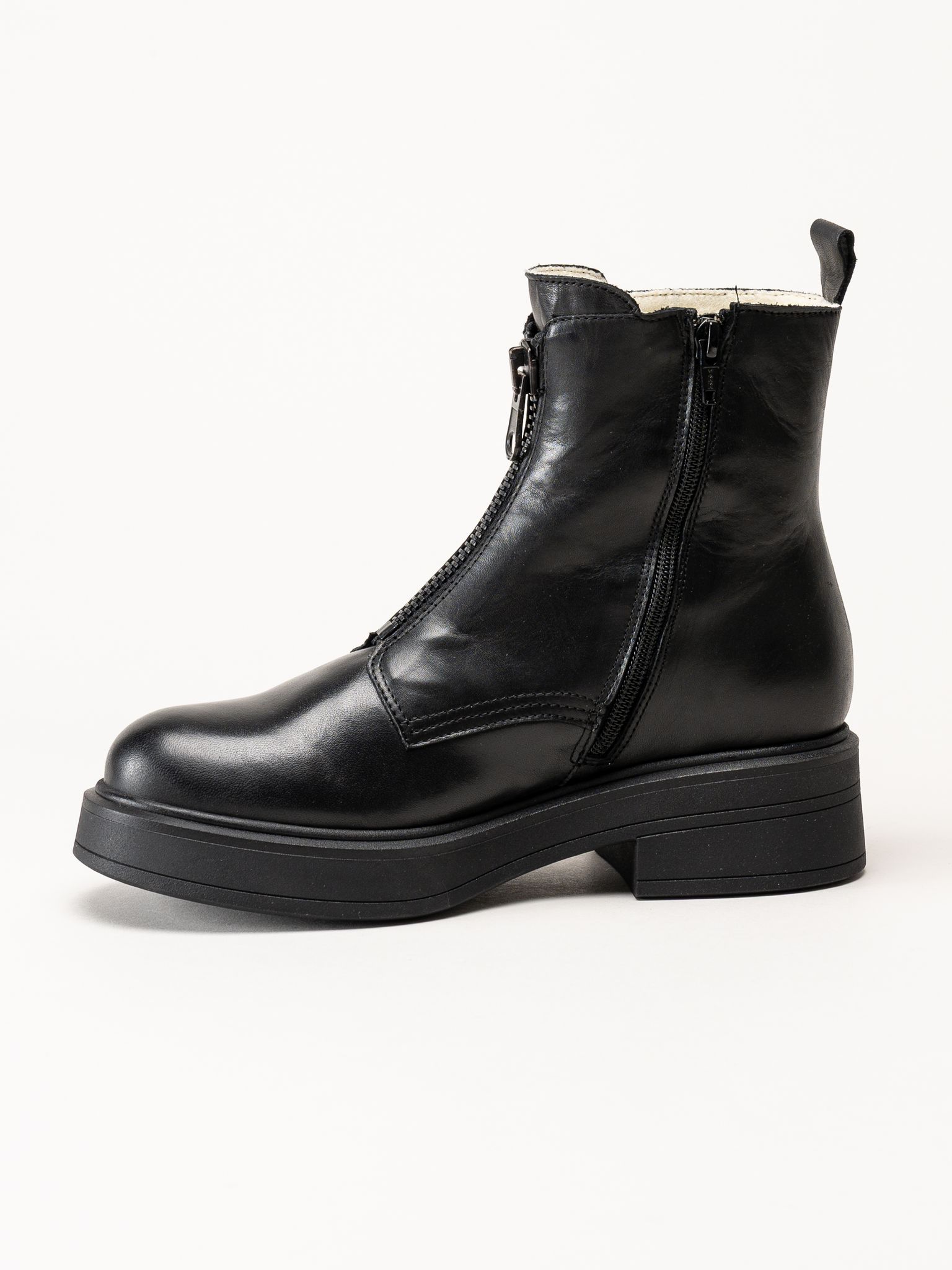 Johnny Bulls - Svarta fodrade boots