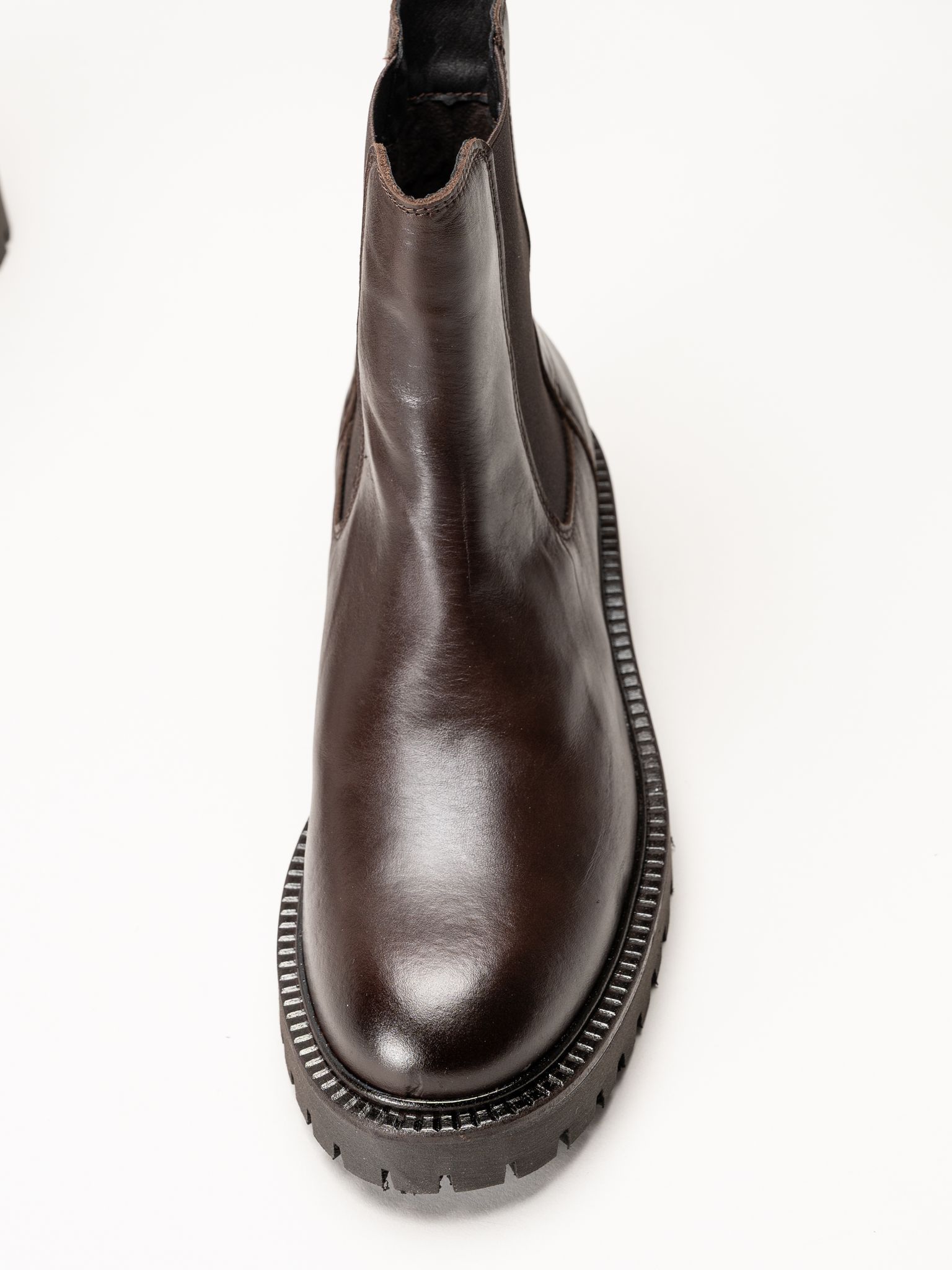 Marc O´Polo - Mörkbruna skinnboots