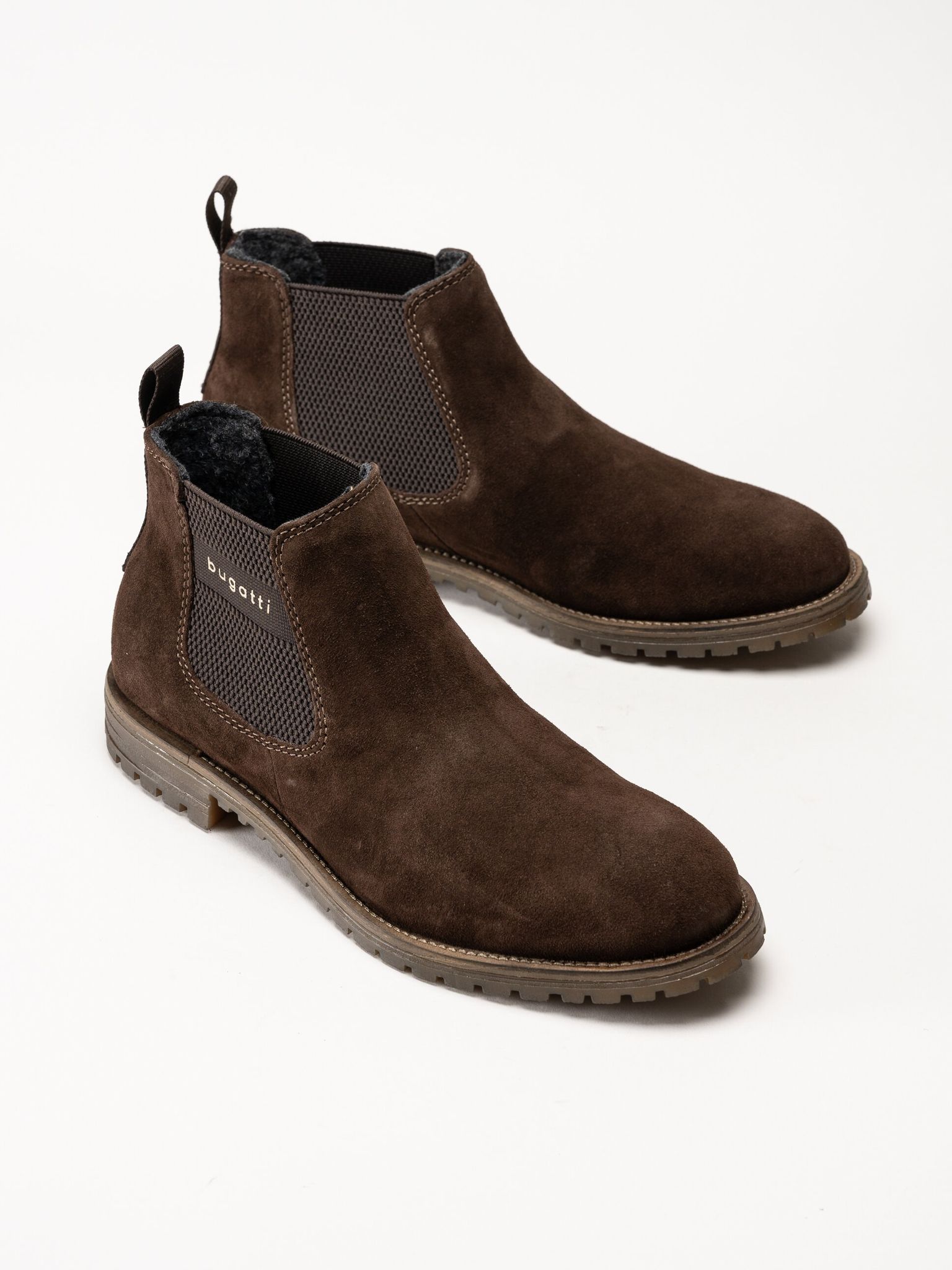Bugatti - Kosta - Bruna chelsea boots i mocka