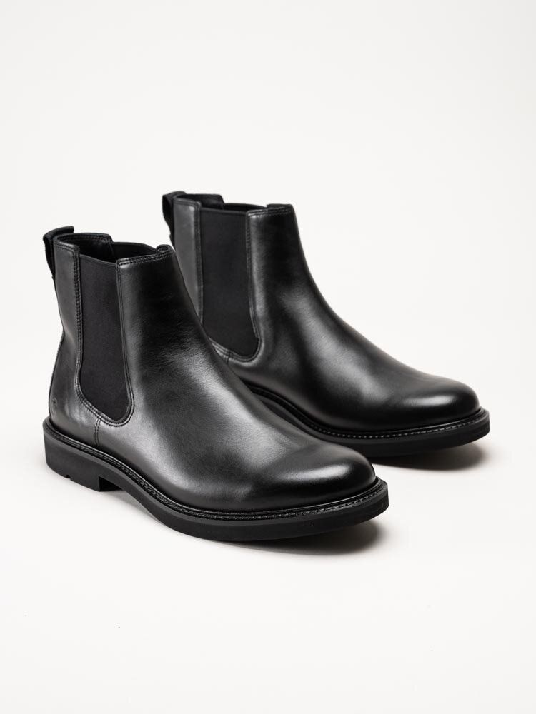 Ecco - Metro London Chelsea - Svarta chelsea boots i skinn