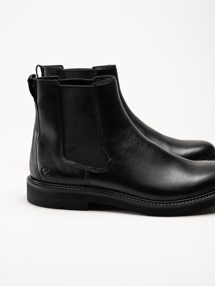 Ecco - Metro London Chelsea - Svarta chelsea boots i skinn