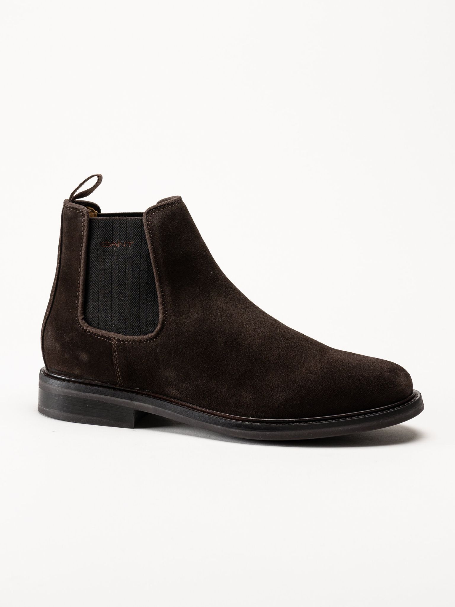 Gant Footwear - St Fairkon Chelsea Boot - Mörkbruna chelsea boots i mocka