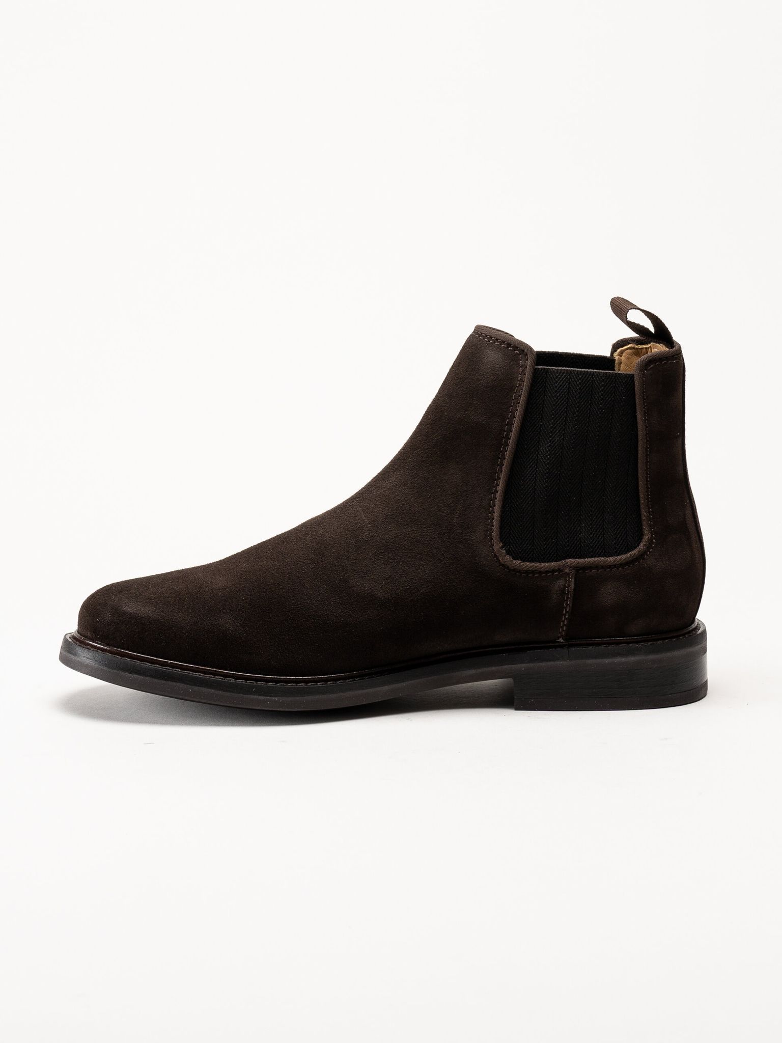Gant Footwear - St Fairkon Chelsea Boot - Mörkbruna chelsea boots i mocka