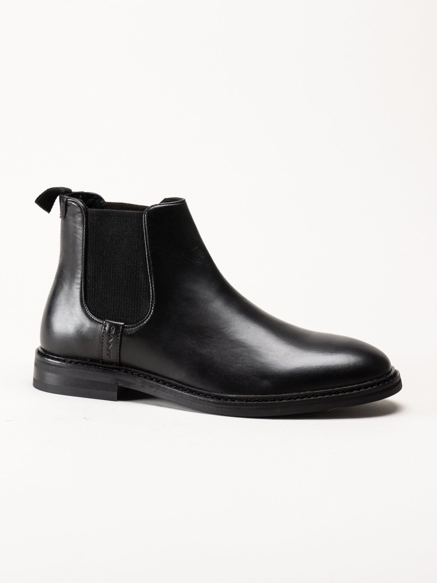 Gant Footwear - Bidford Chelsea Boot - Svarta chelsea boots i skinn