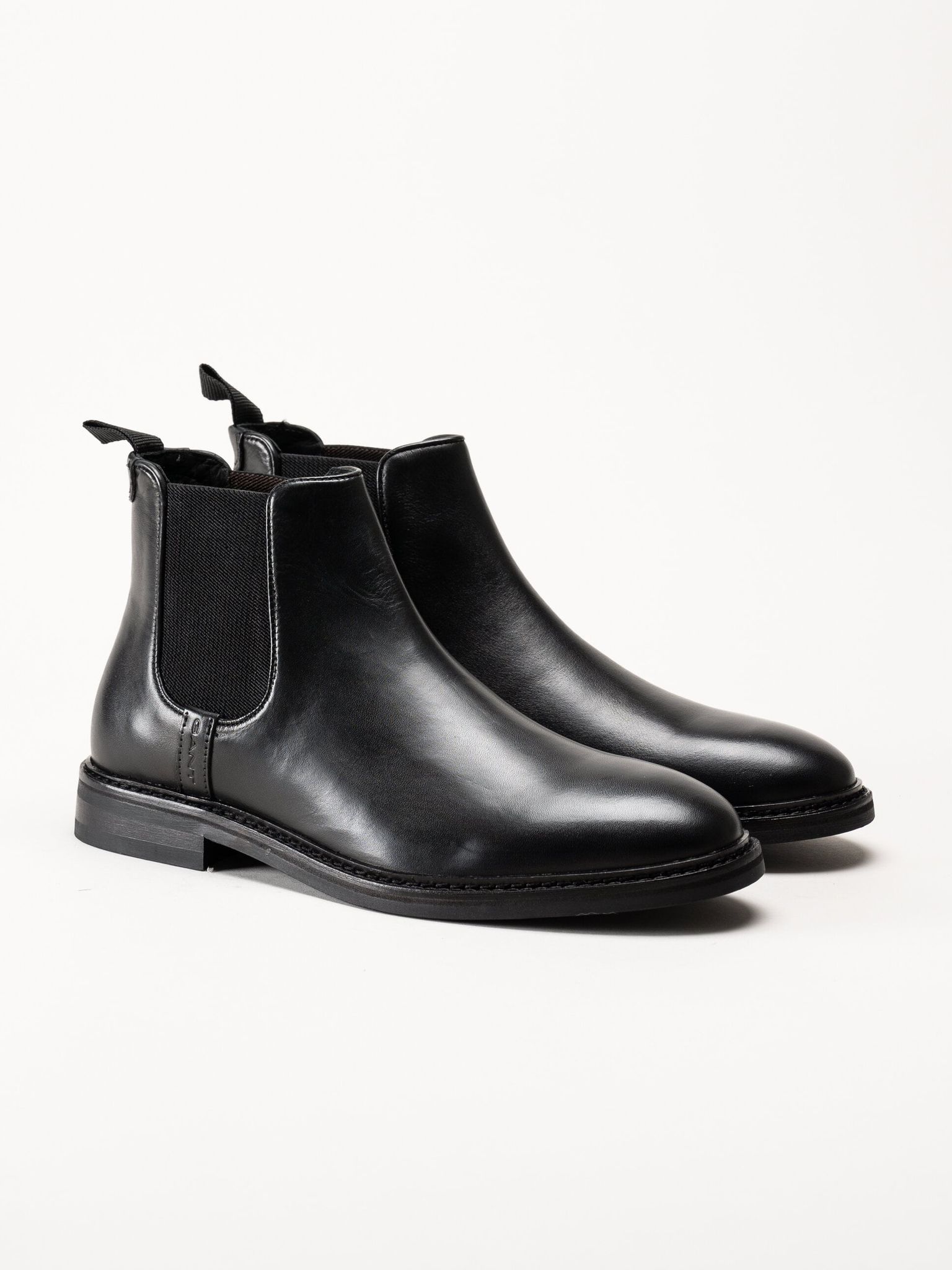 Gant Footwear - Bidford Chelsea Boot - Svarta chelsea boots i skinn