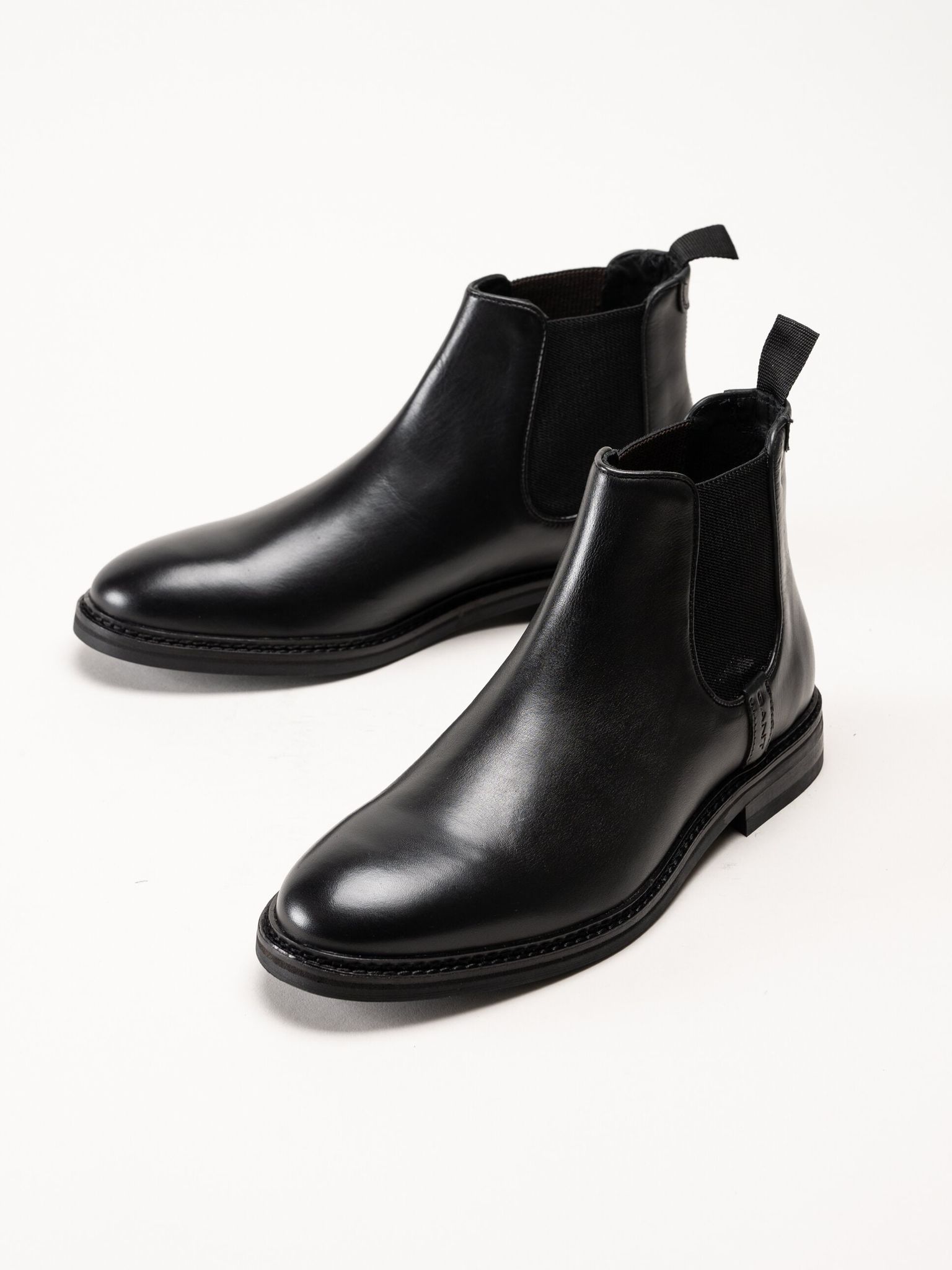 Gant Footwear - Bidford Chelsea Boot - Svarta chelsea boots i skinn