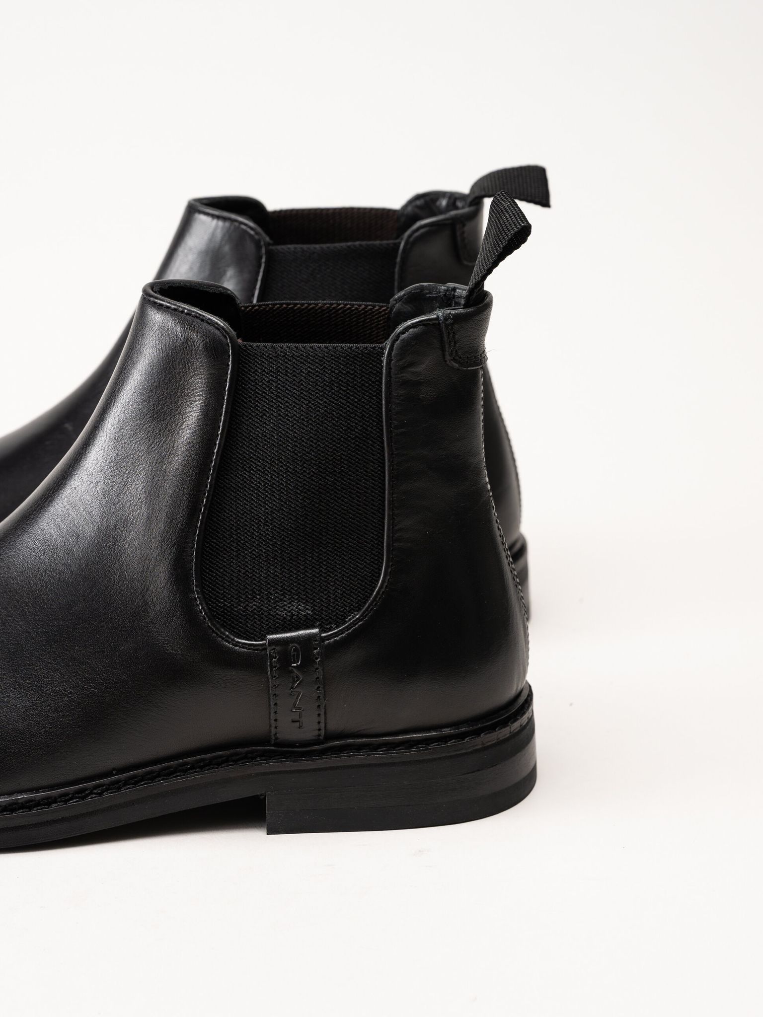 Gant Footwear - Bidford Chelsea Boot - Svarta chelsea boots i skinn