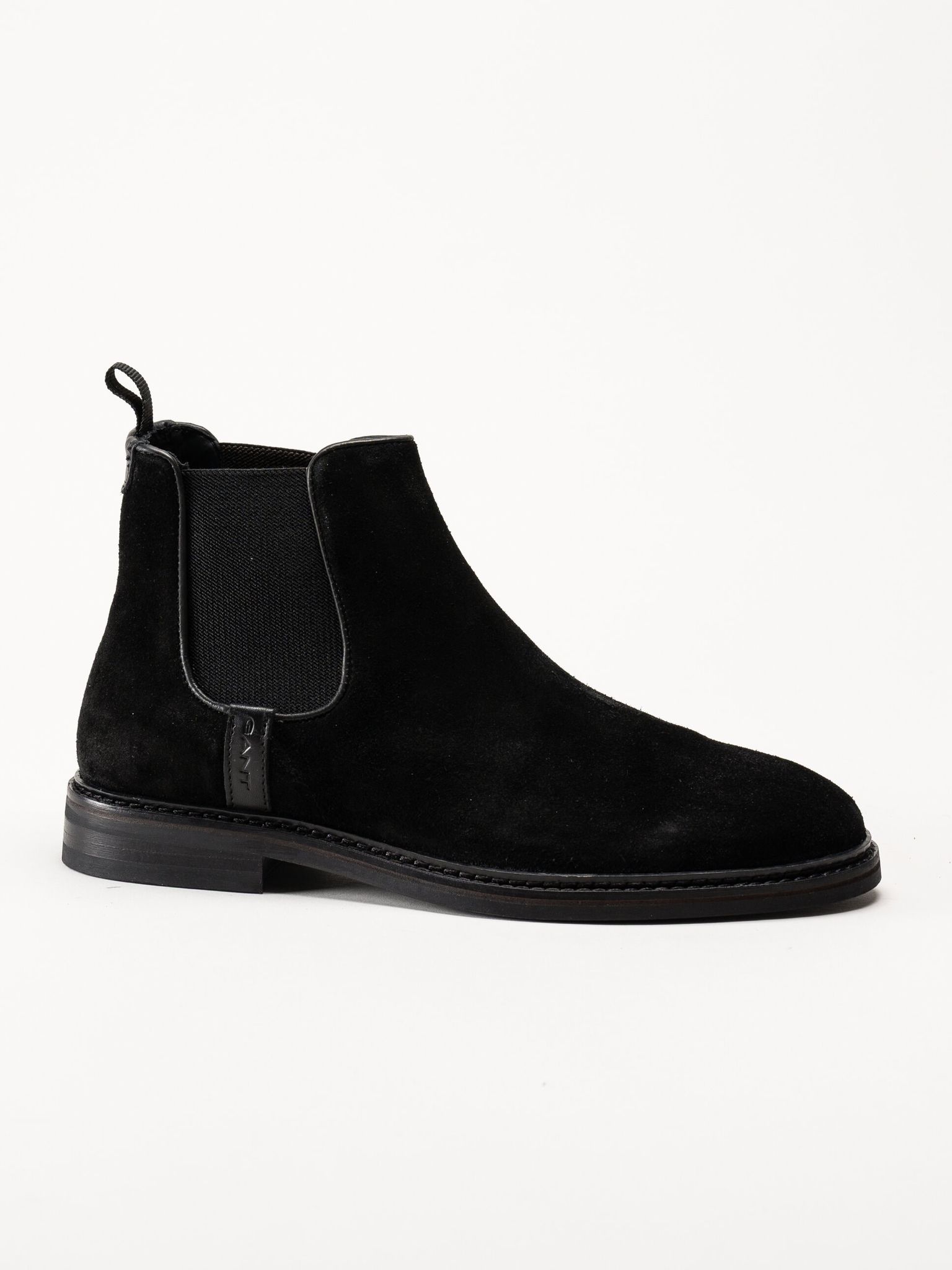 Gant Footwear - Bidford Chelsea Boot - Svarta chelsea boots i mocka