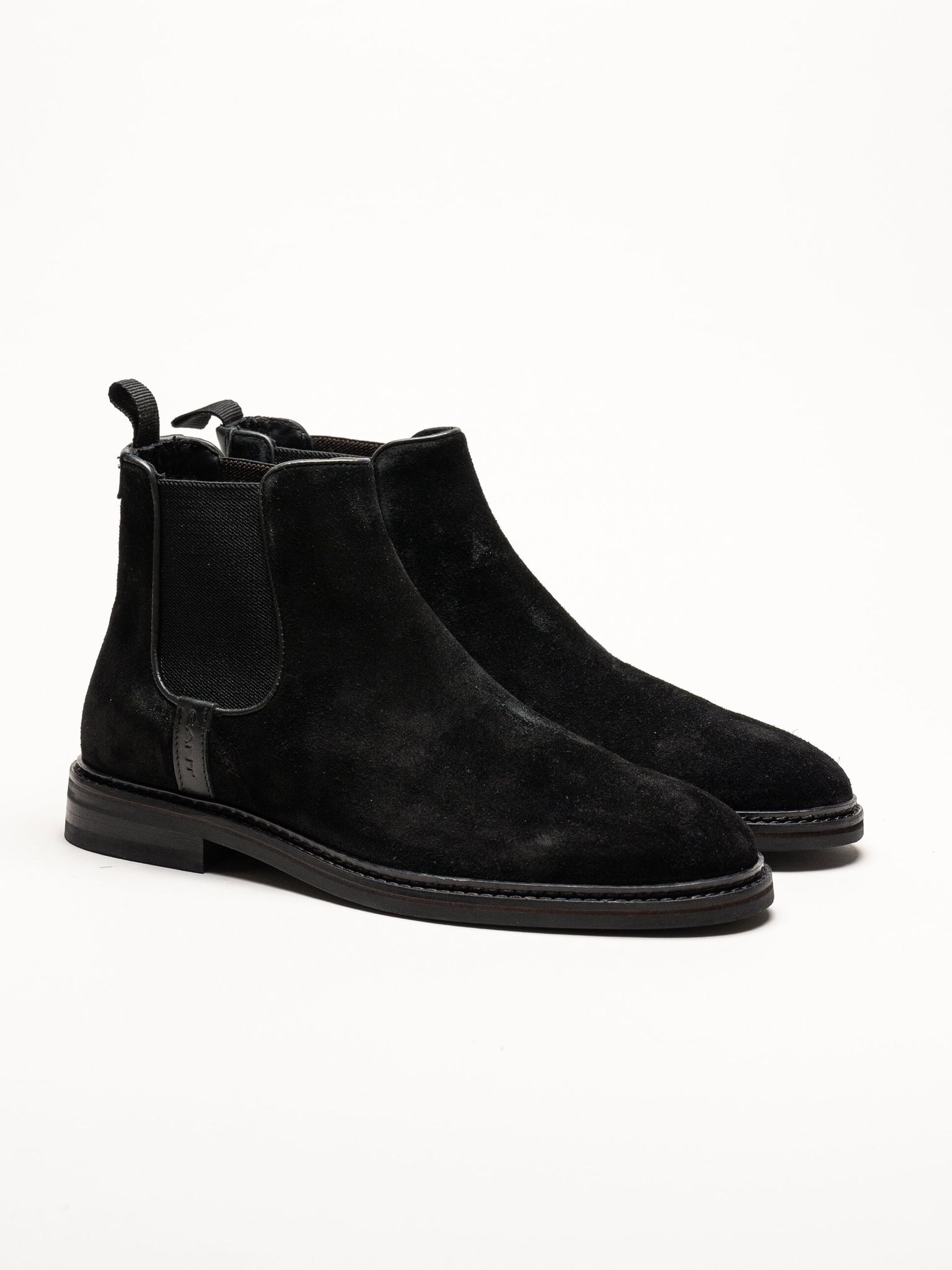 Gant Footwear - Bidford Chelsea Boot - Svarta chelsea boots i mocka