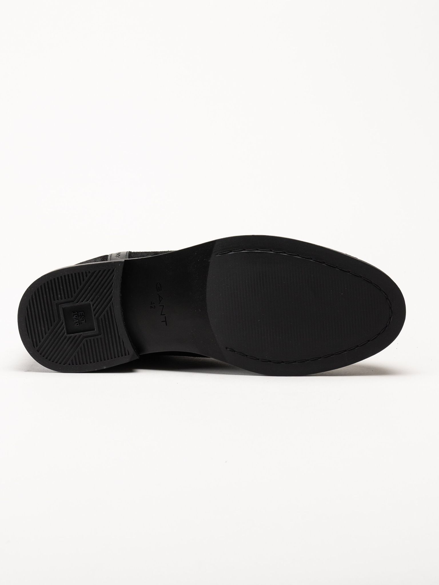 Gant Footwear - Bidford Chelsea Boot - Svarta chelsea boots i mocka