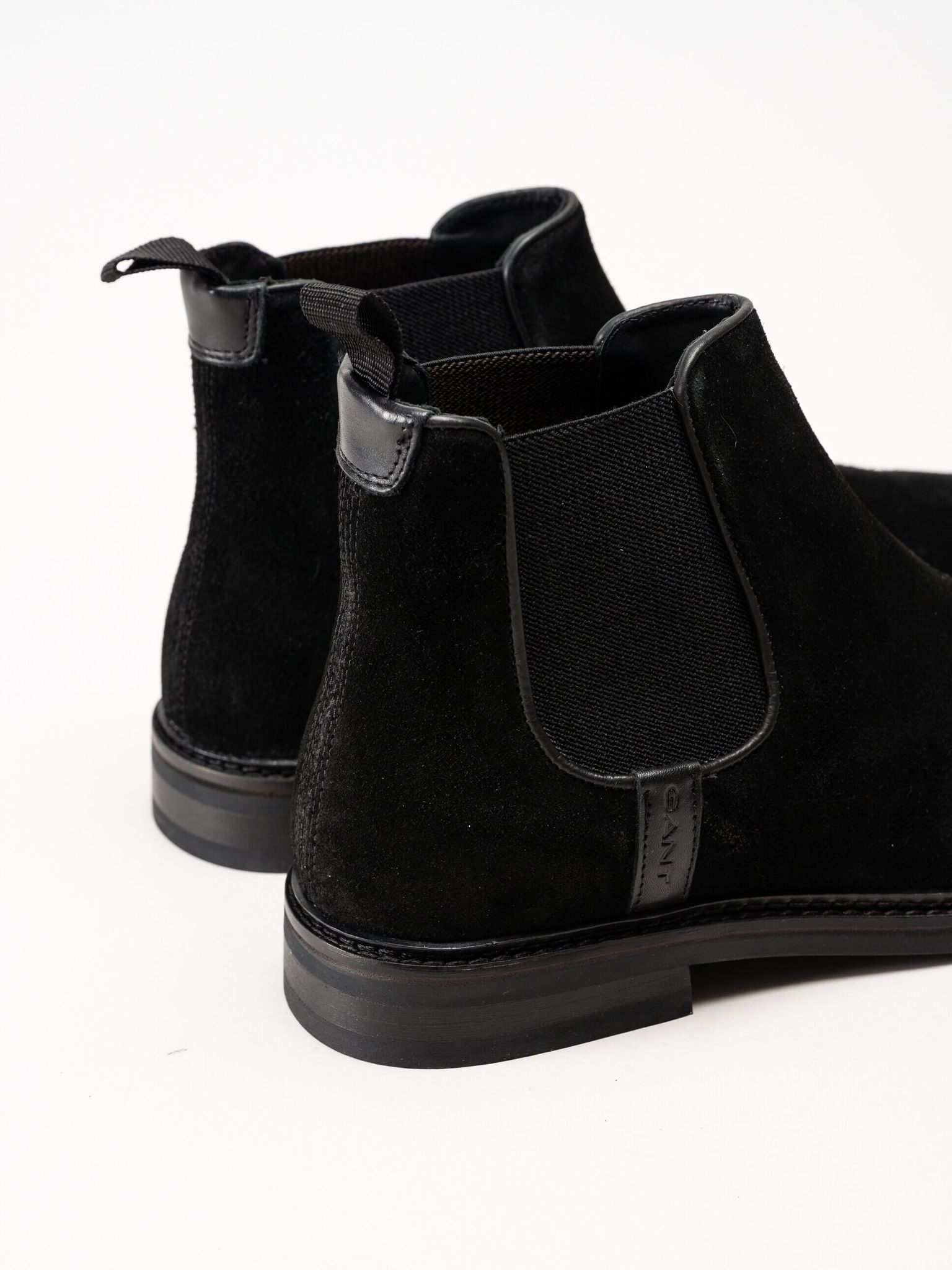 Gant Footwear - Bidford Chelsea Boot - Svarta chelsea boots i mocka