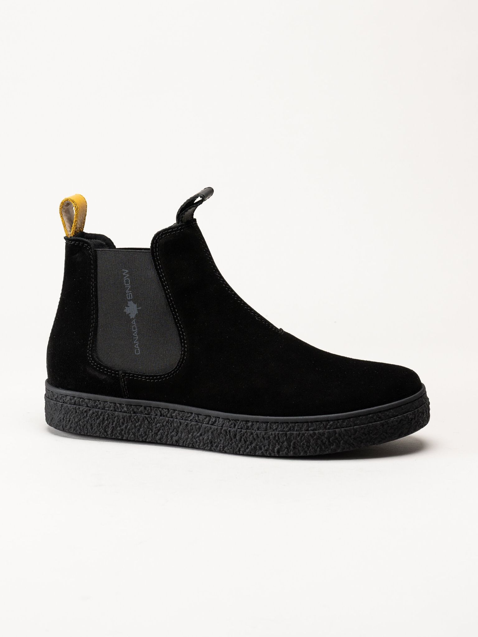 Canada Snow - Mount Verm - Svarta varmfodrade chelsea boots