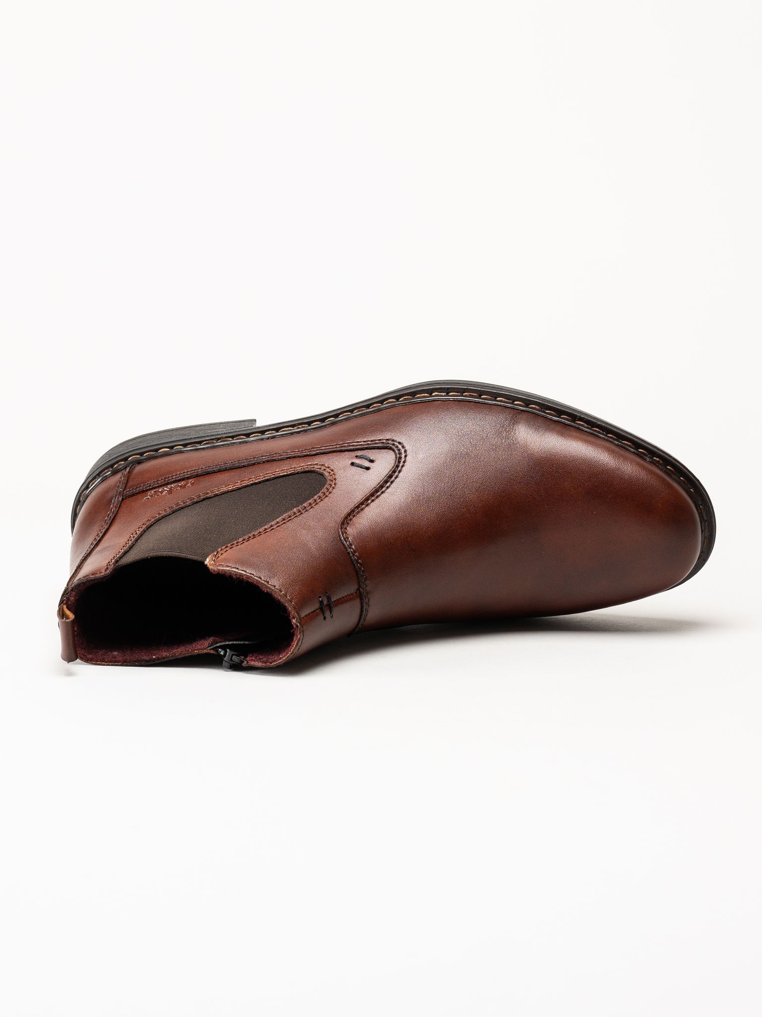 Rieker - Ljusbruna fodrade chelsea boots