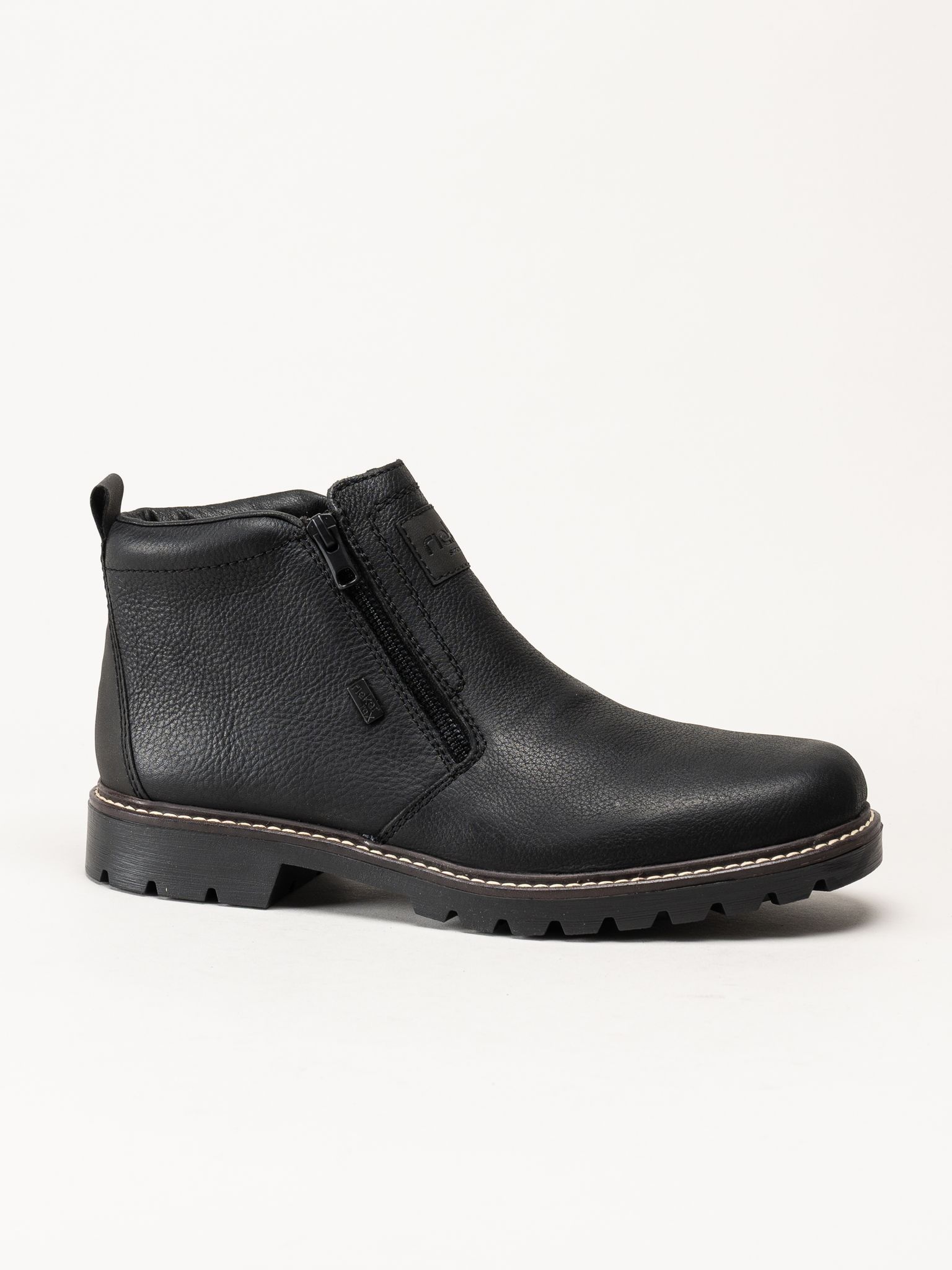 Rieker - Svarta fodrade boots