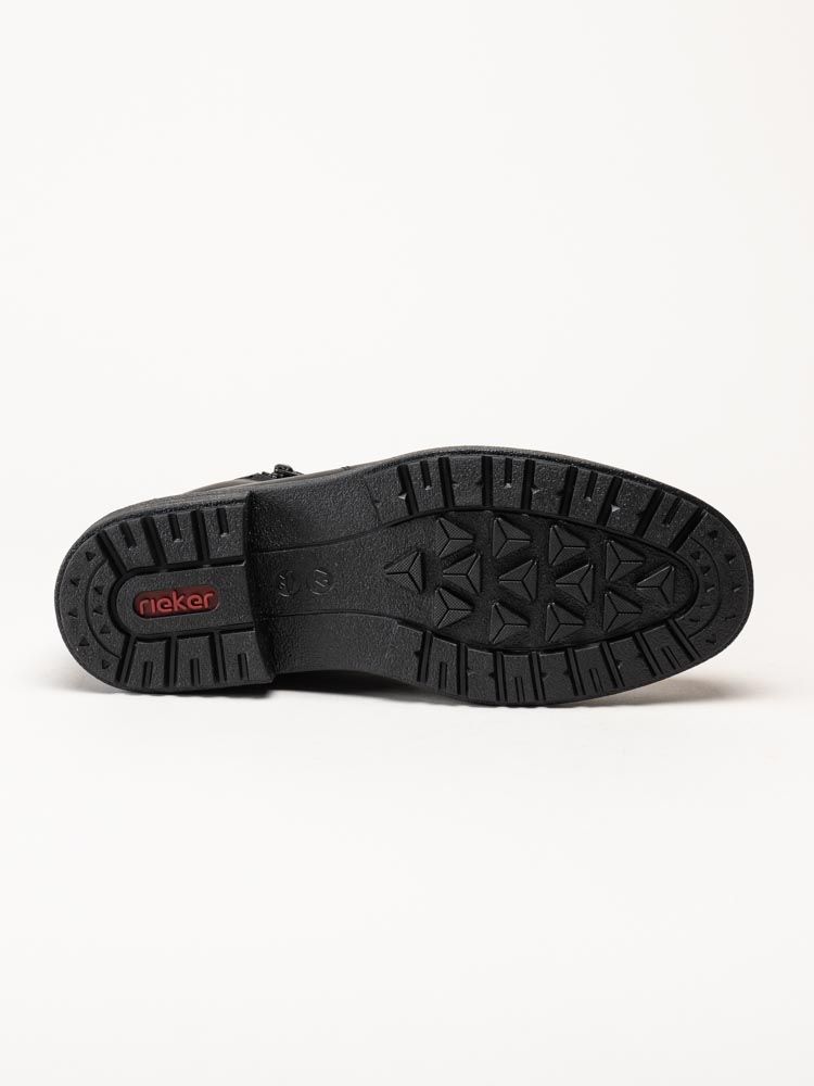Rieker - Svarta fodrade boots