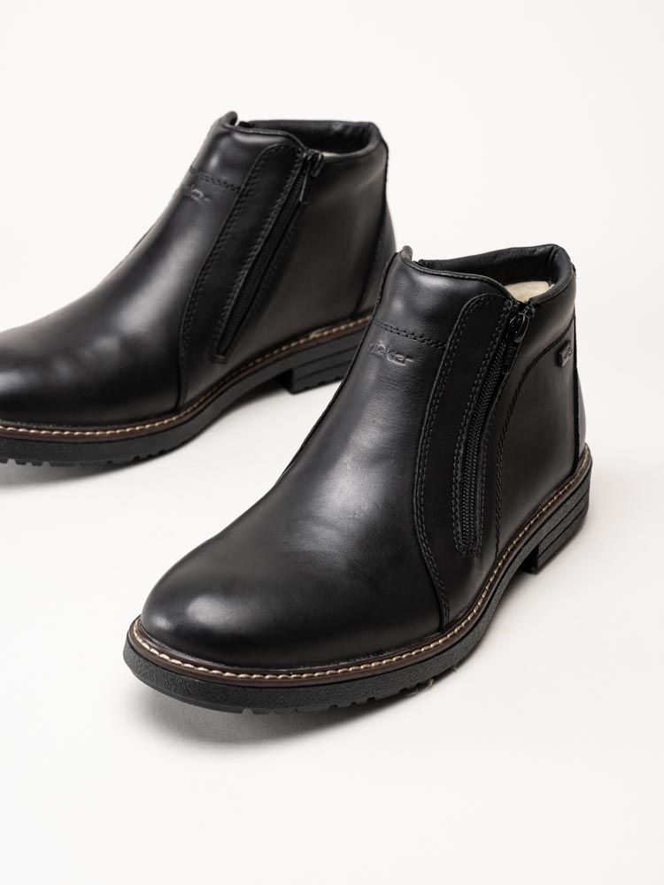 Rieker - Svarta fodrade boots