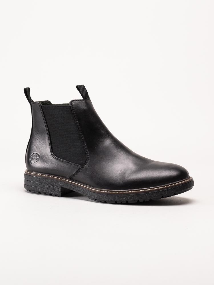 Rieker - Svarta fodrade boots