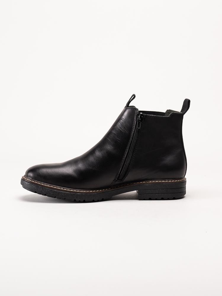Rieker - Svarta fodrade boots