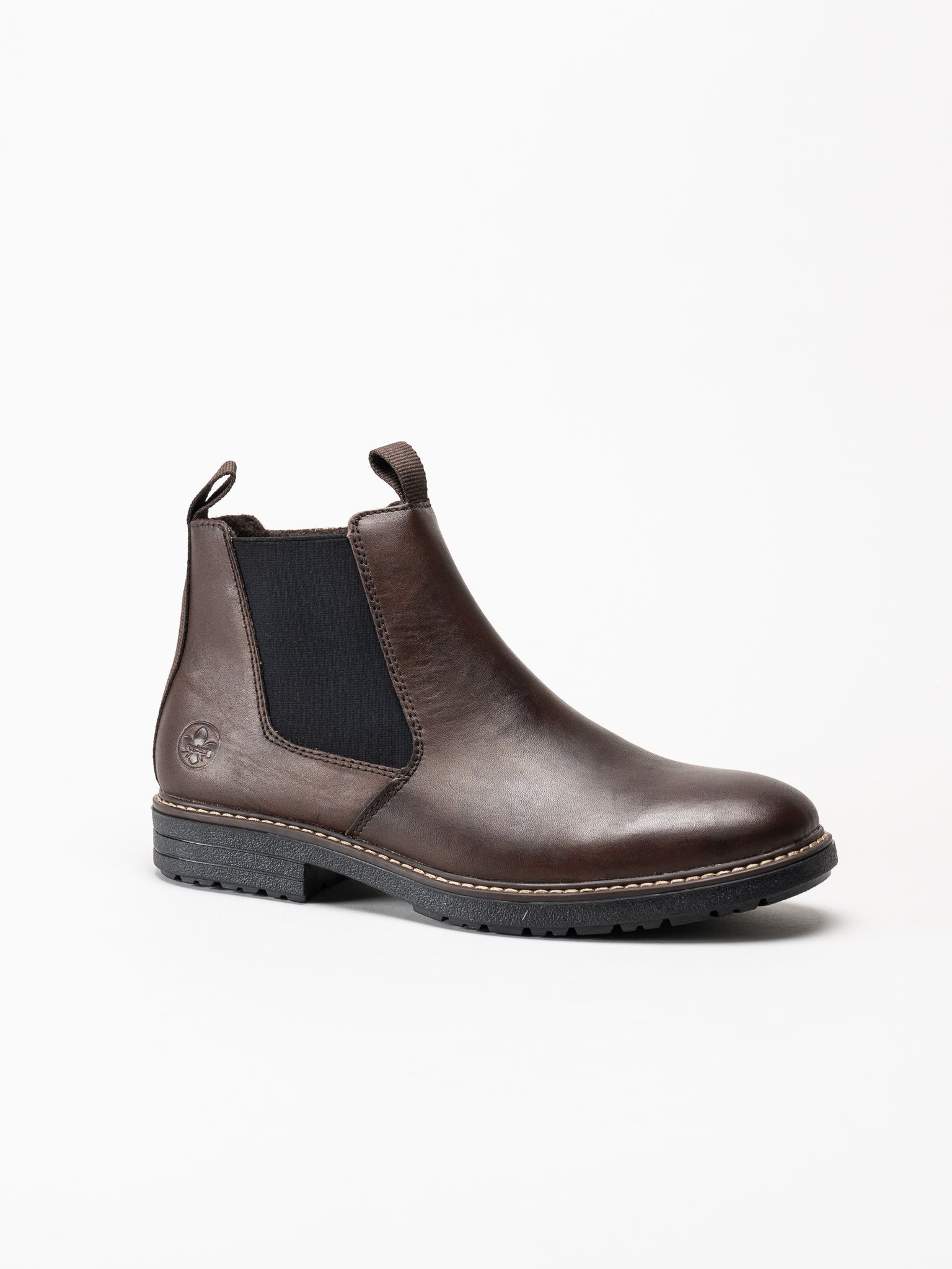 Rieker - Mörkbruna fodrade boots