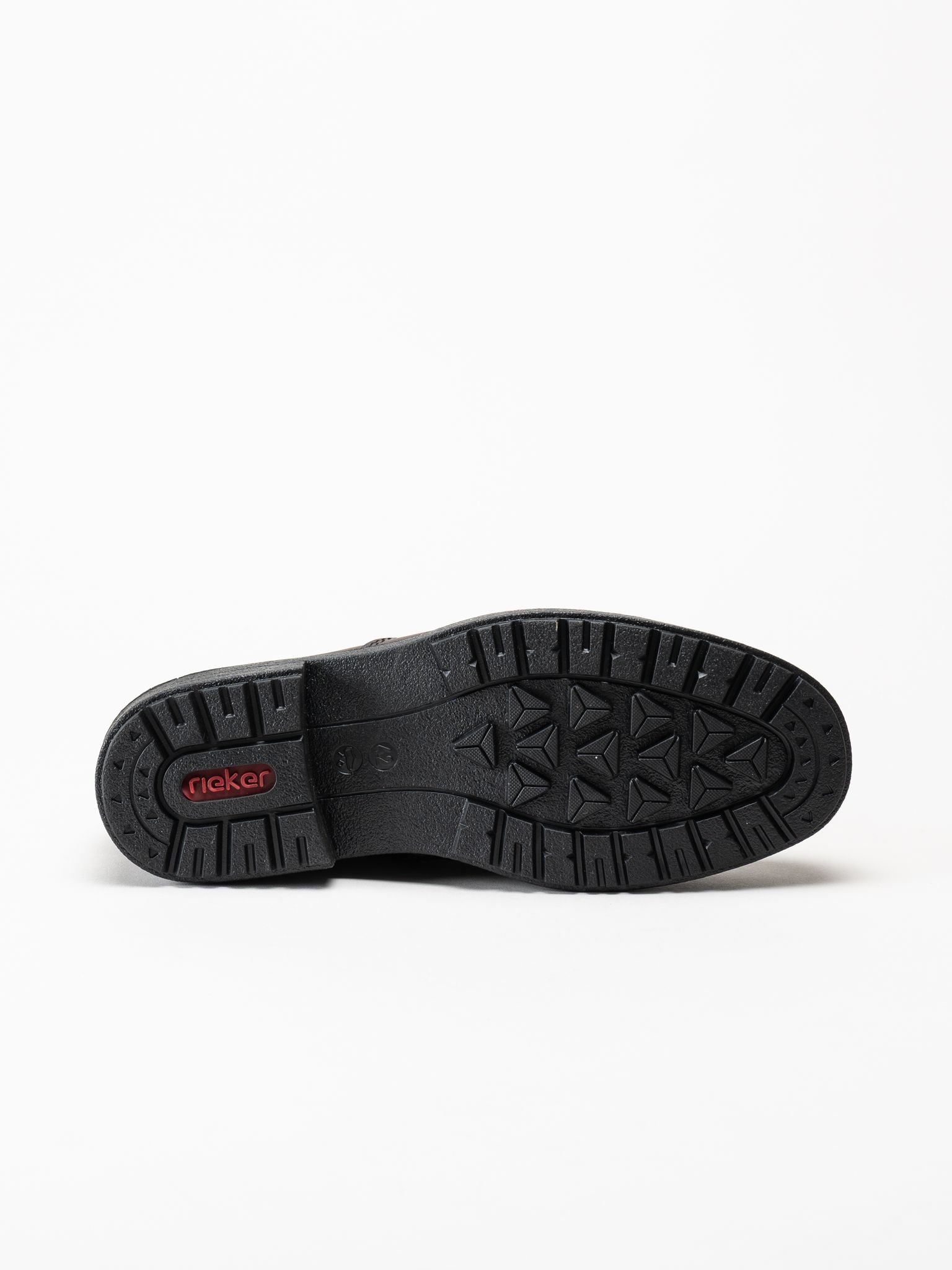 Rieker - Mörkbruna fodrade boots