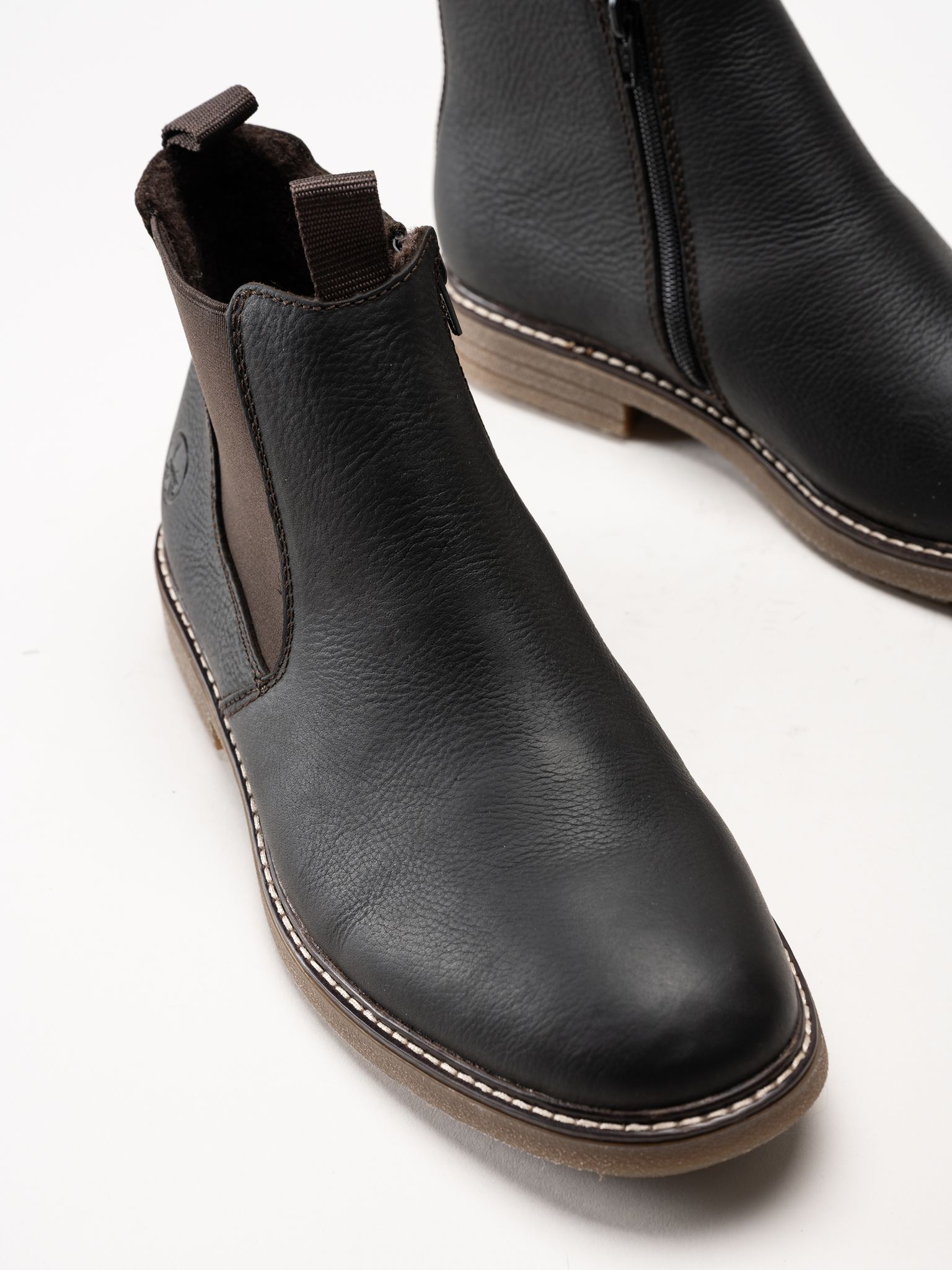 Rieker - Mörkbruna boots