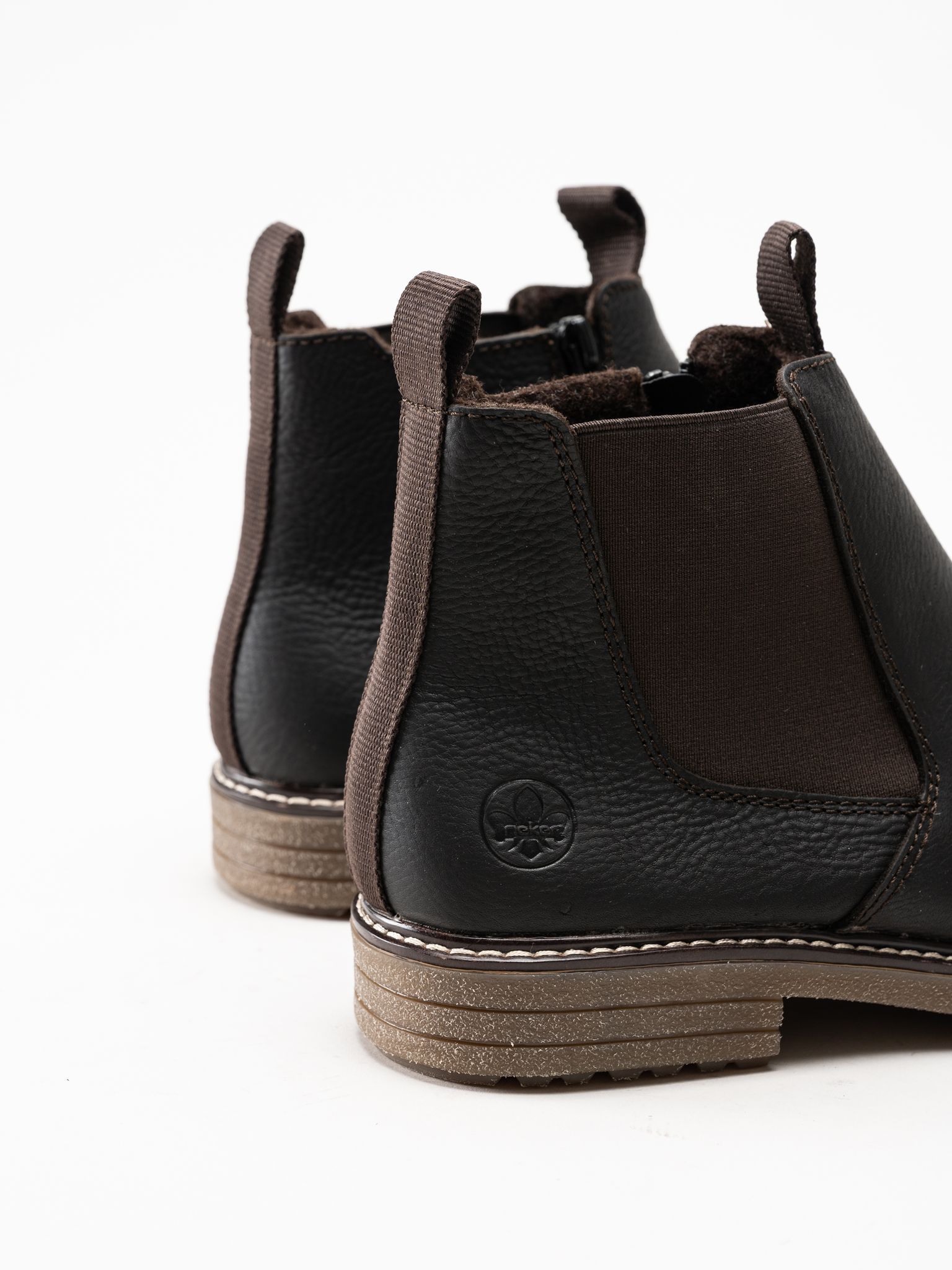 Rieker - Mörkbruna boots