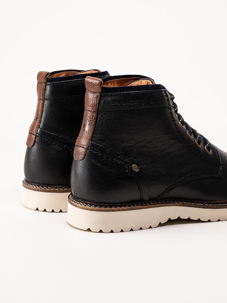 Canada Snow - Williams Lace Up - Svarta varmfodrade kängor