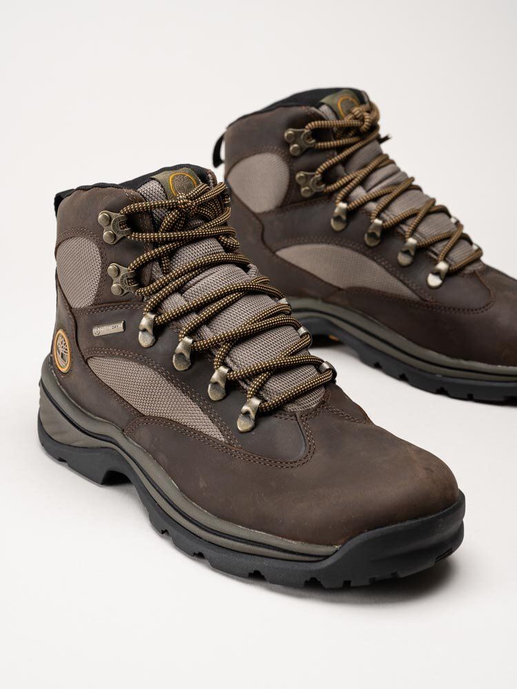 Timberland - Chocorua Mid Lace Up - Bruna vandringskängor i oljad nubuck