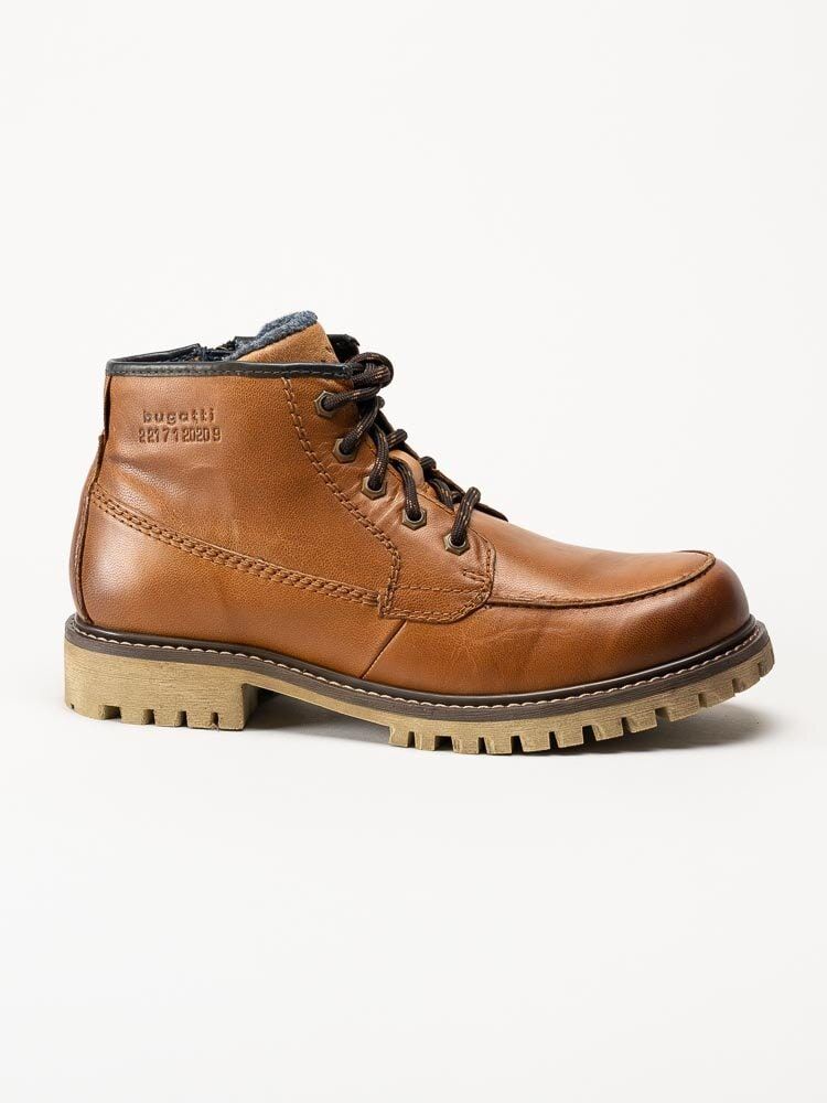 Bugatti - Justin - Bruna kängor i skinn