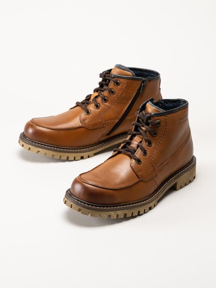 Bugatti - Justin - Bruna kängor i skinn