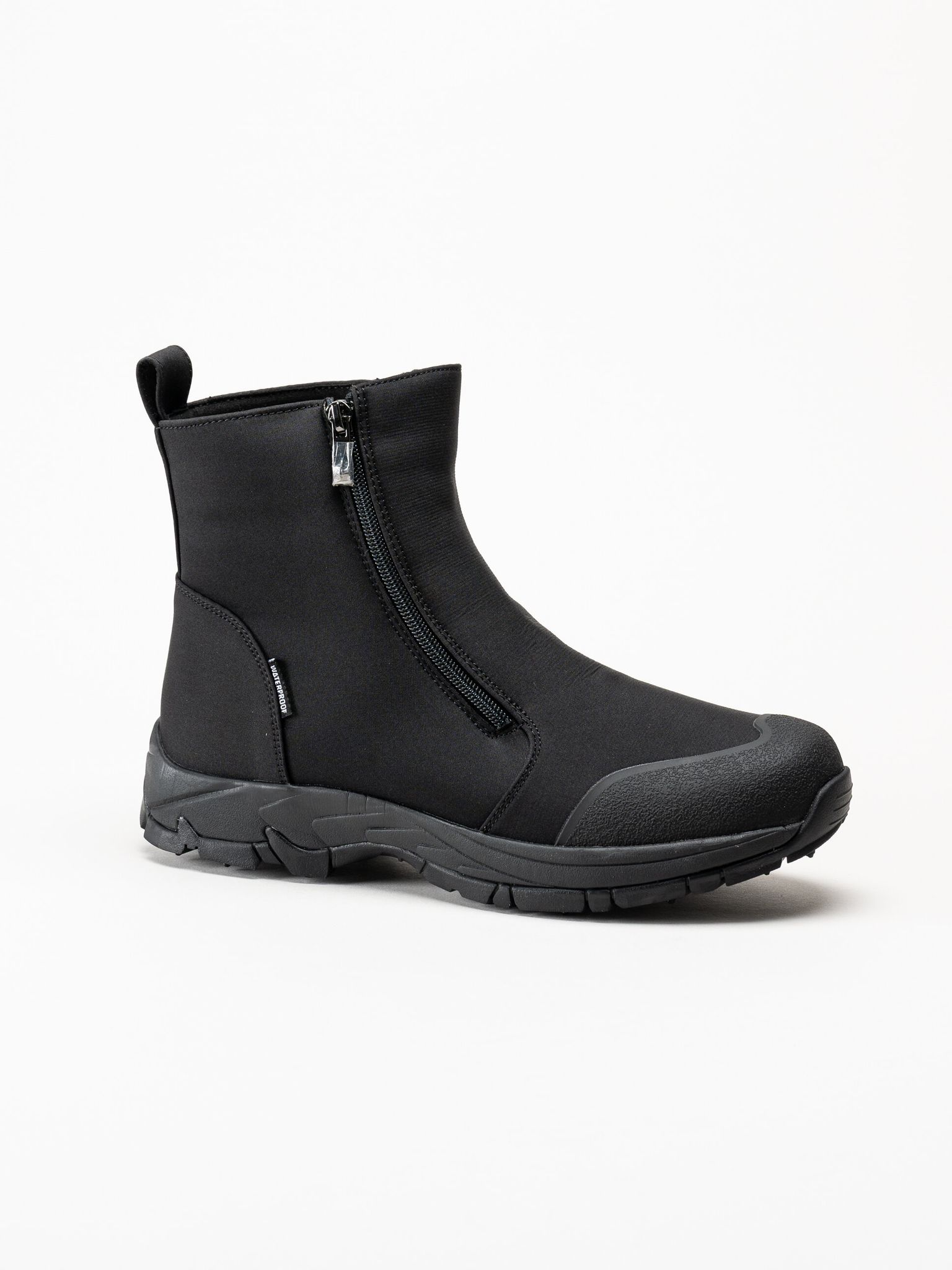 Eskimo - Drayton M Studs - Svarta fodrade boots med dubbar