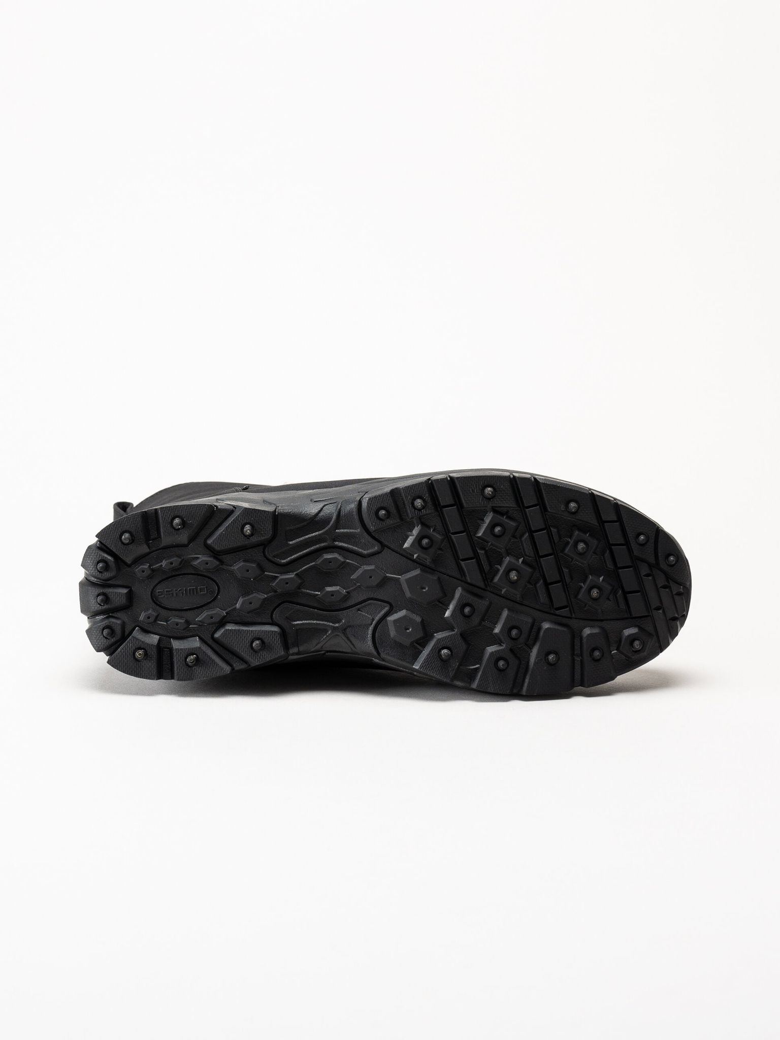 Eskimo - Drayton M Studs - Svarta fodrade boots med dubbar