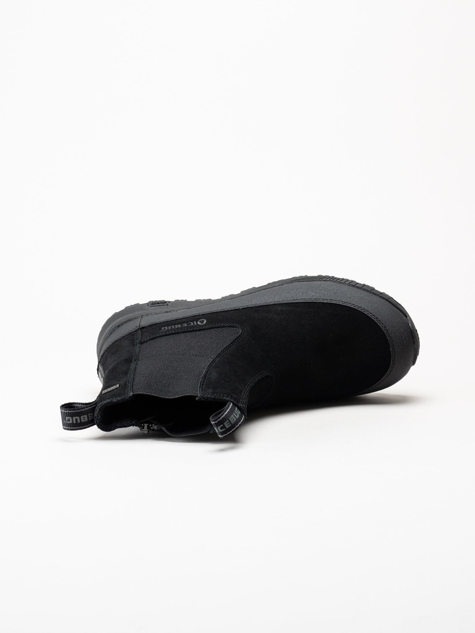 Icebug - Boda M NT - Svarta chelsea boots i mocka