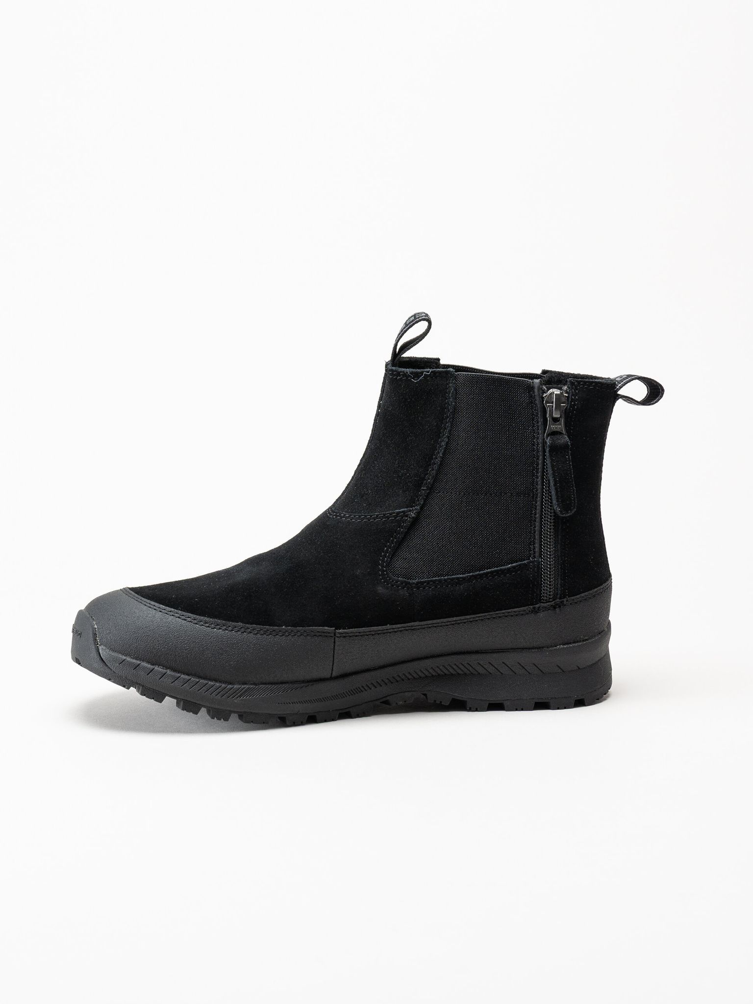 Icebug - Boda M NT - Svarta chelsea boots i mocka