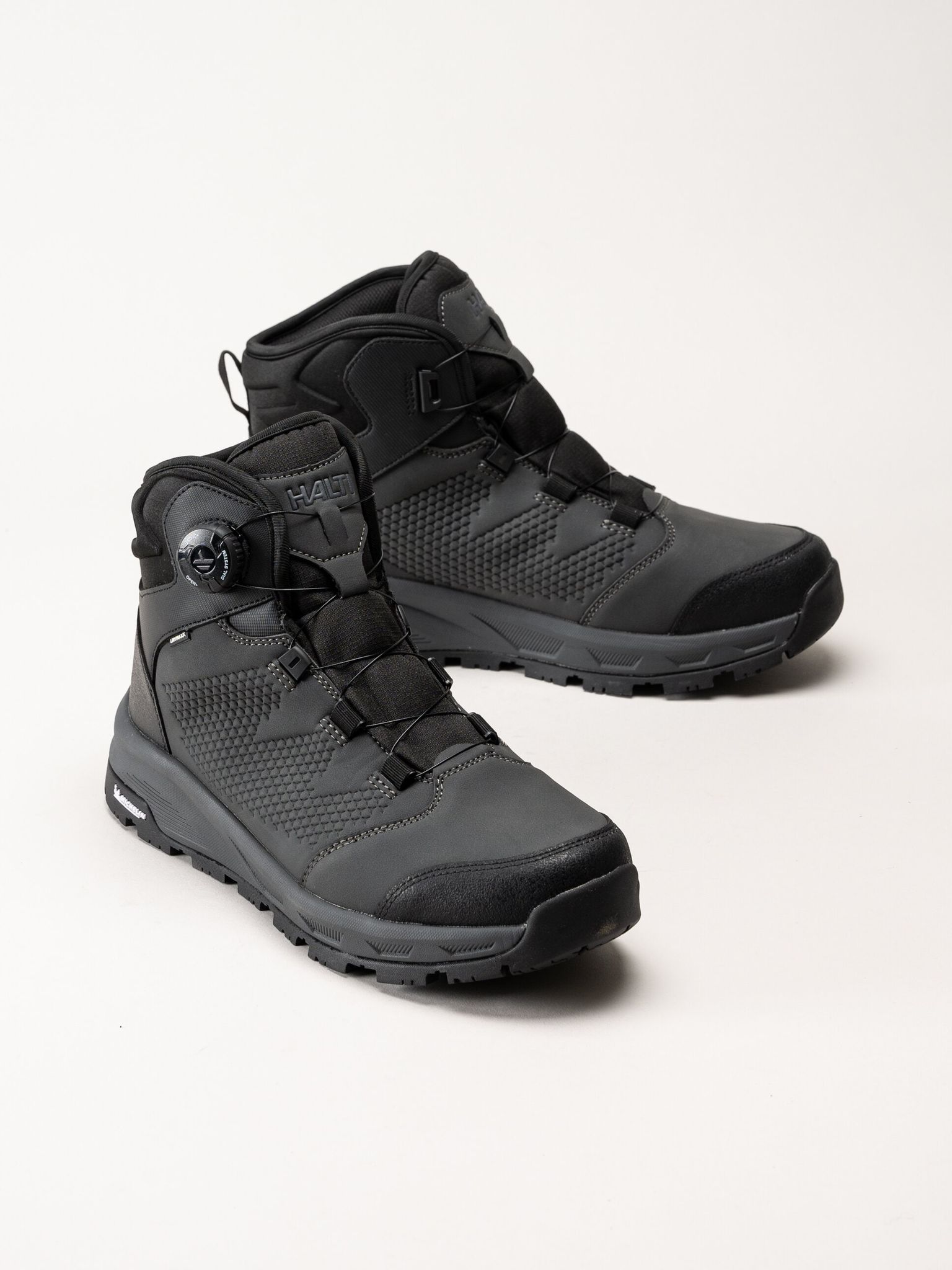 Halti - Buli Mid 2 Dx Ic Fl - Svarta sportiga promenadkängor