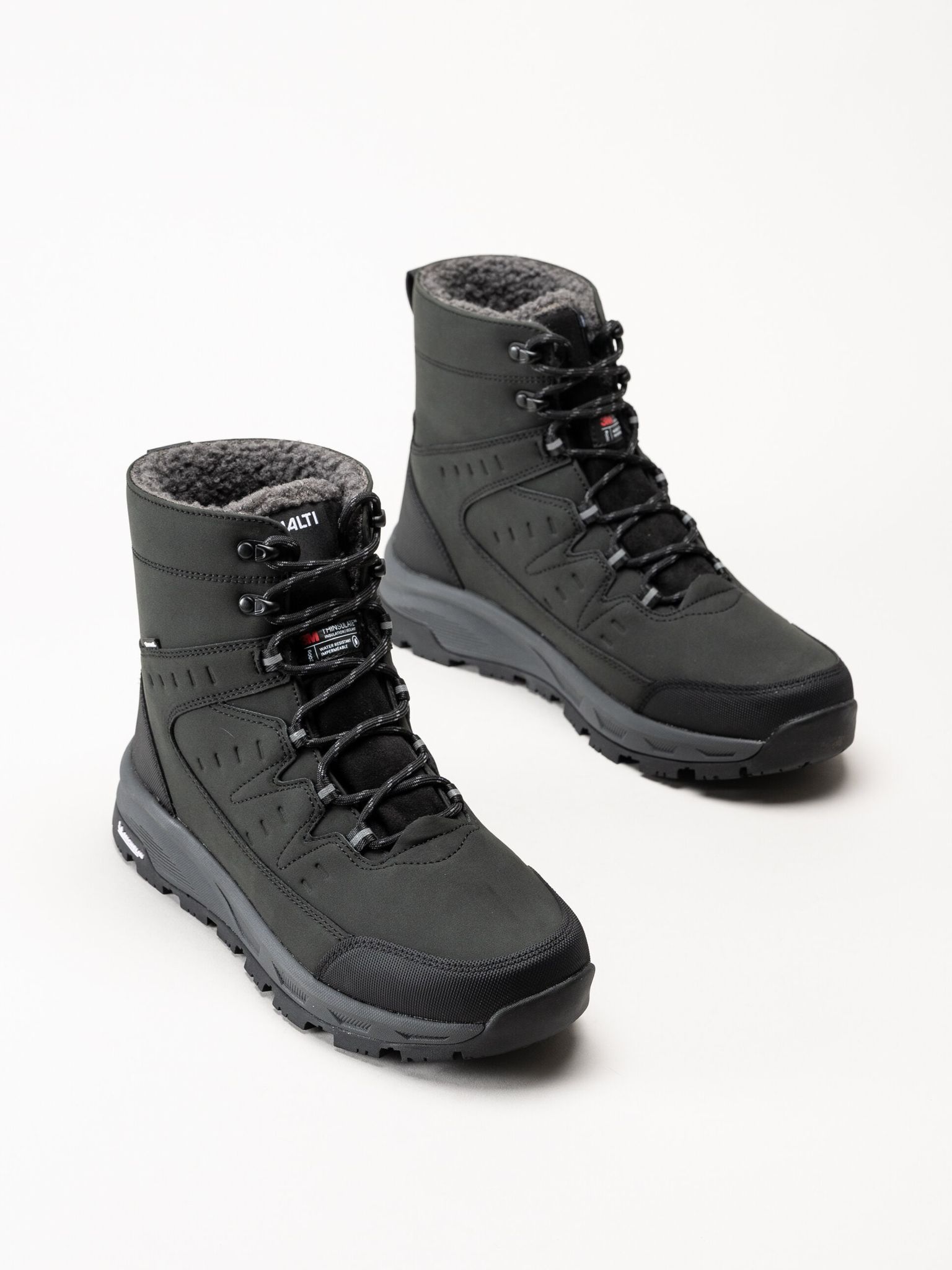 Halti - Fjalla 2 Dx Ic W - Svarta fodrade kängor