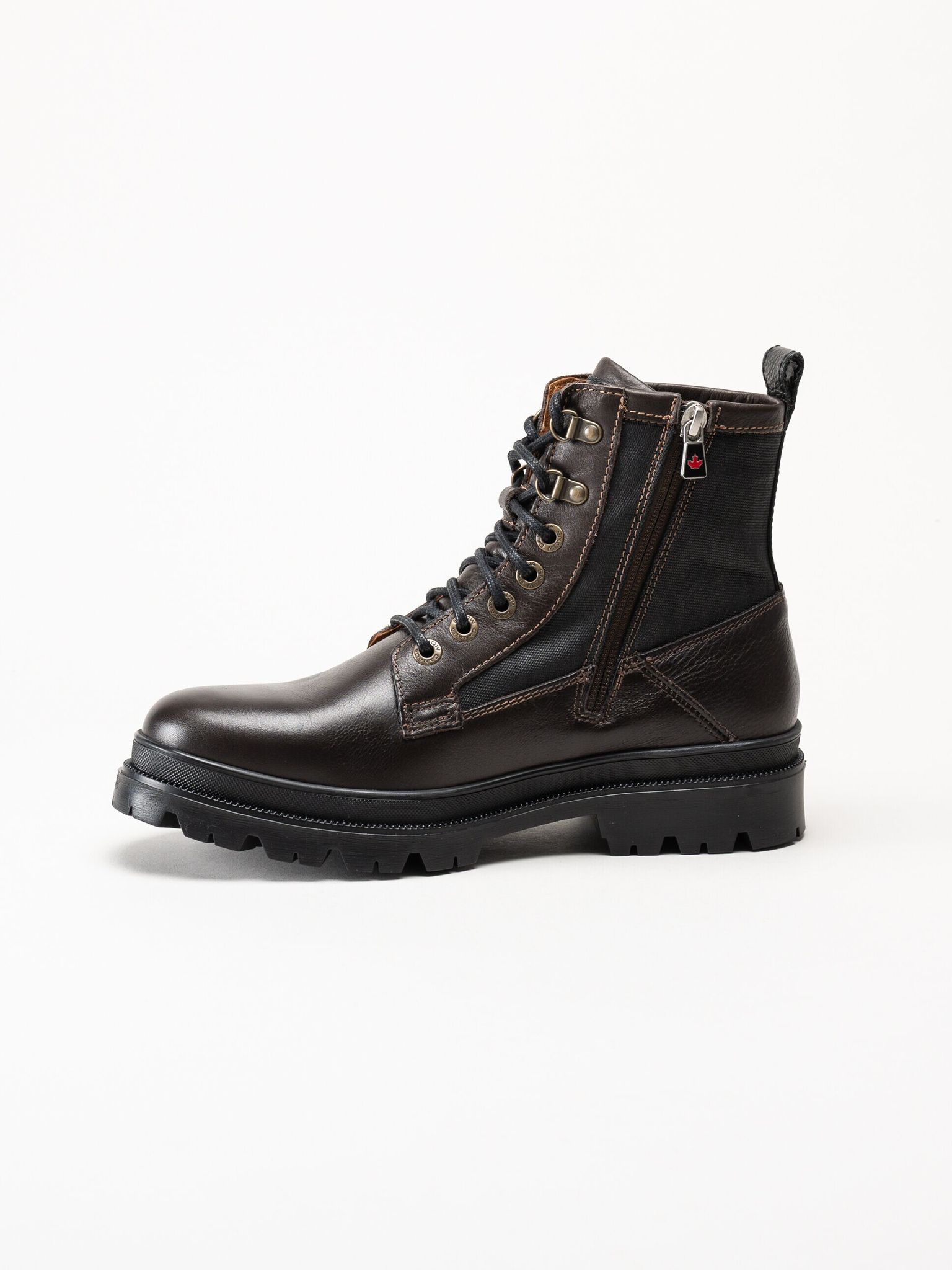 Canada Snow - Mount Hektor - Mörkbruna kängor i skinn