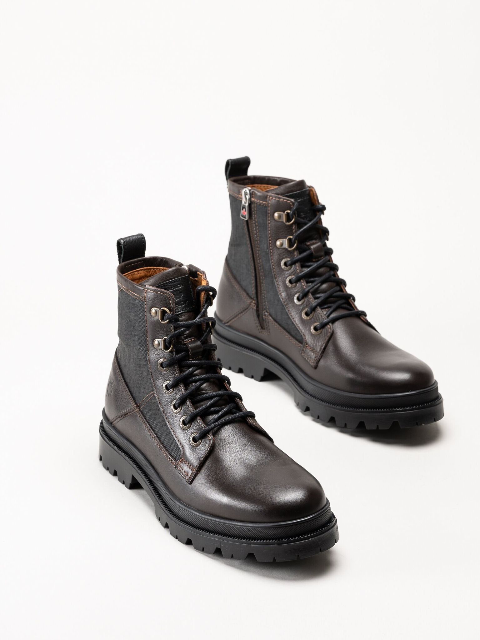 Canada Snow - Mount Hektor - Mörkbruna kängor i skinn