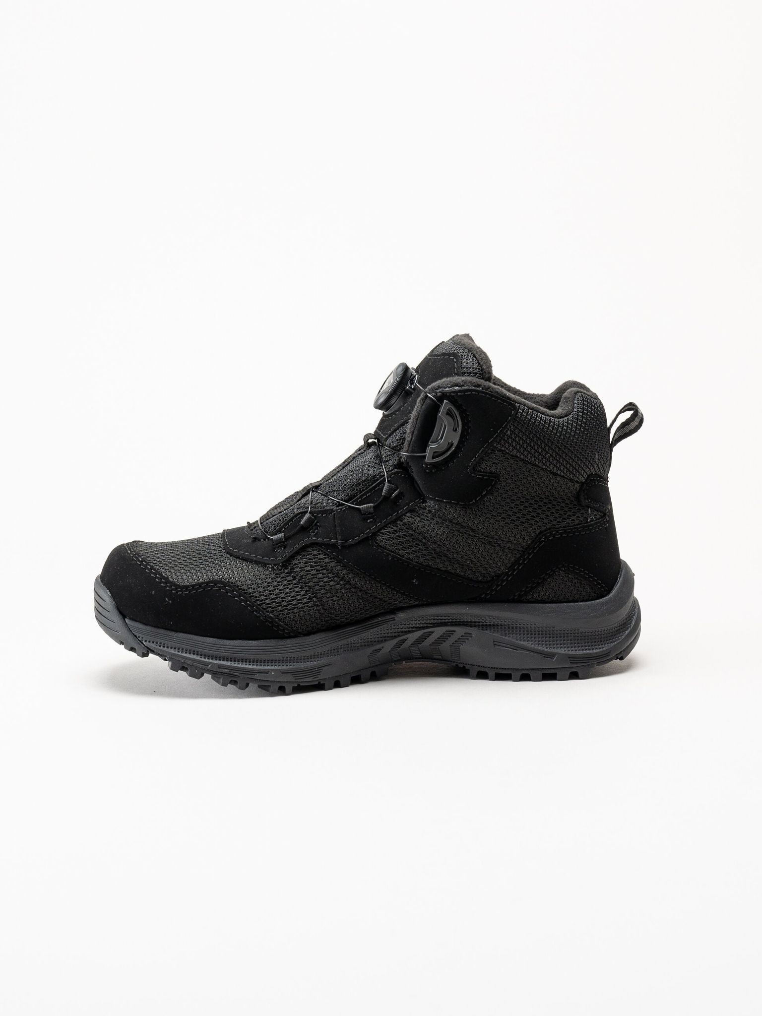 Treksta - Polar Mid Htx - Svarta fodrade kängor