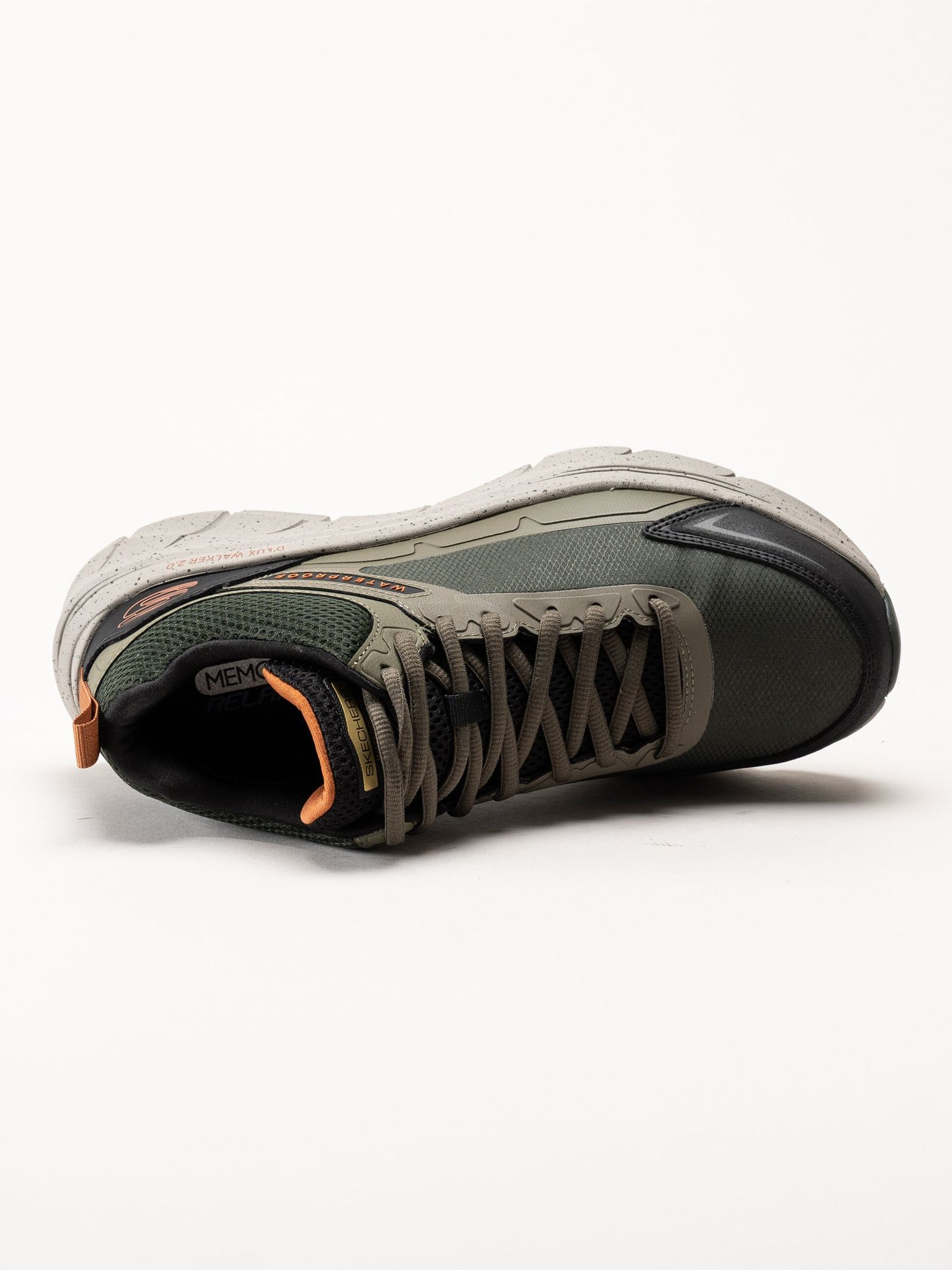 Skechers - DLux Walker 2.0 - Grailo - Gröna vattentäta promenadskor