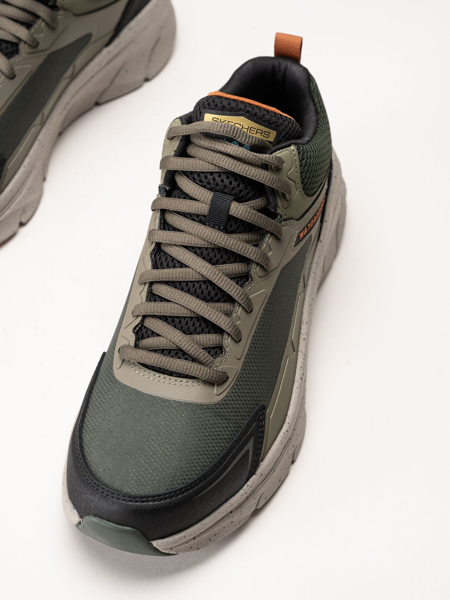 Skechers - DLux Walker 2.0 - Grailo - Gröna vattentäta promenadskor